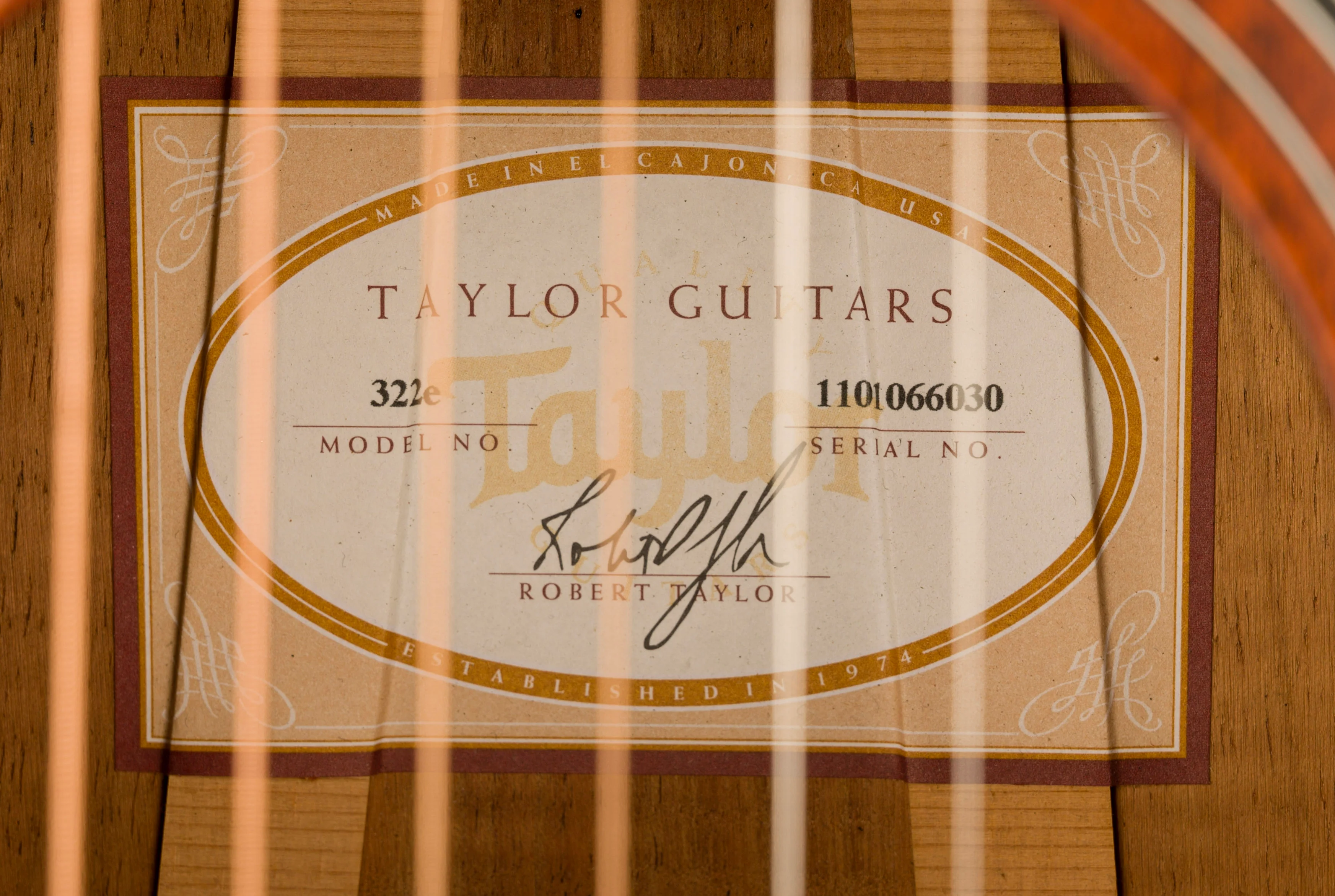 Used 2016 Taylor 322e Edgeburst with OHSC - Image 12