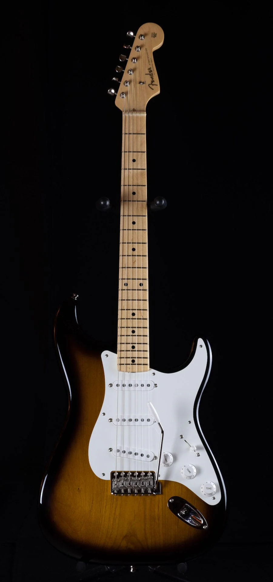 Used 2017 Fender American Original 50's Stratocaster 2-Tone Sunburst with OHSC - Image 2