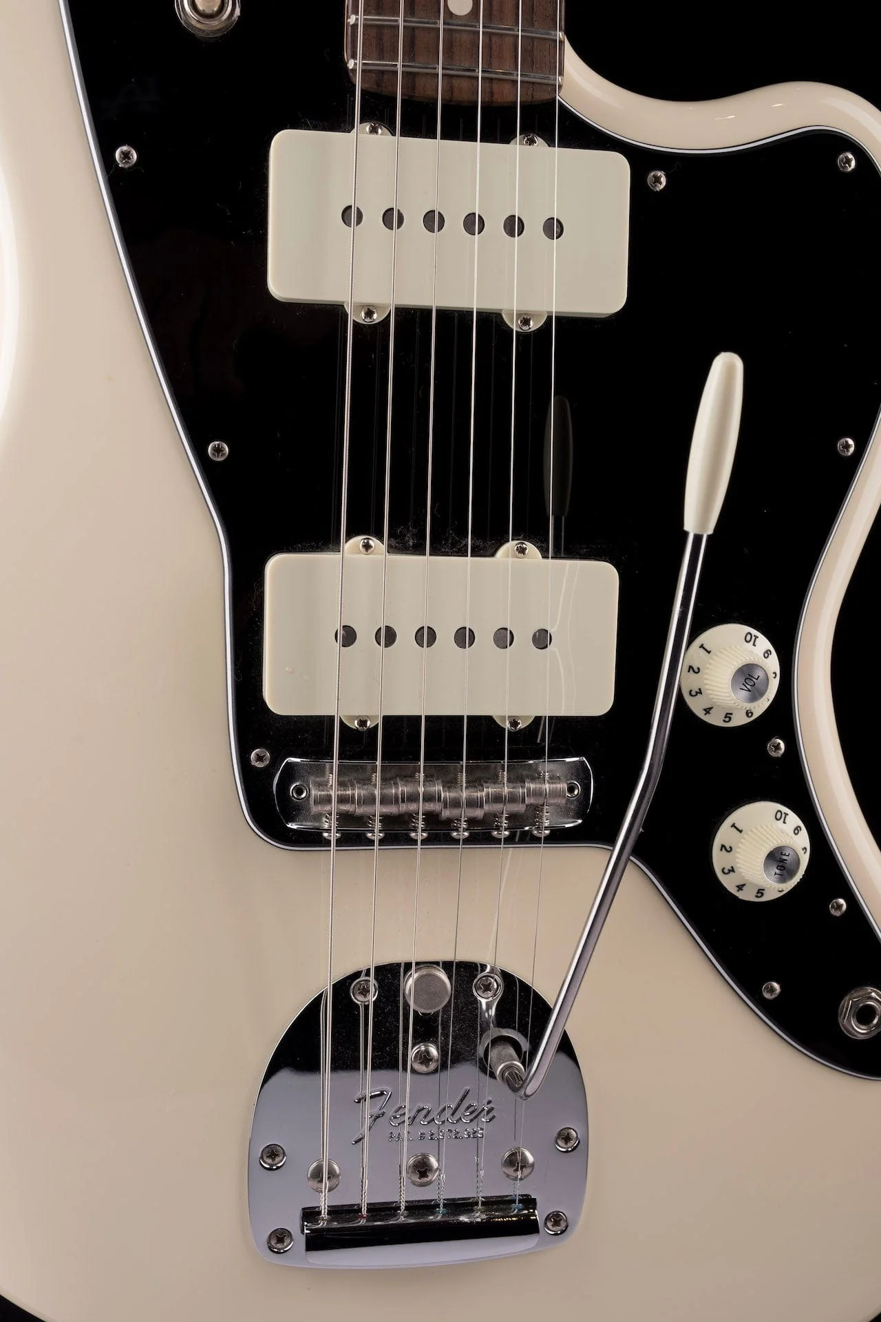Used 2017 Fender American Professional Jazzmaster Olympic White With OHSC - Image 6