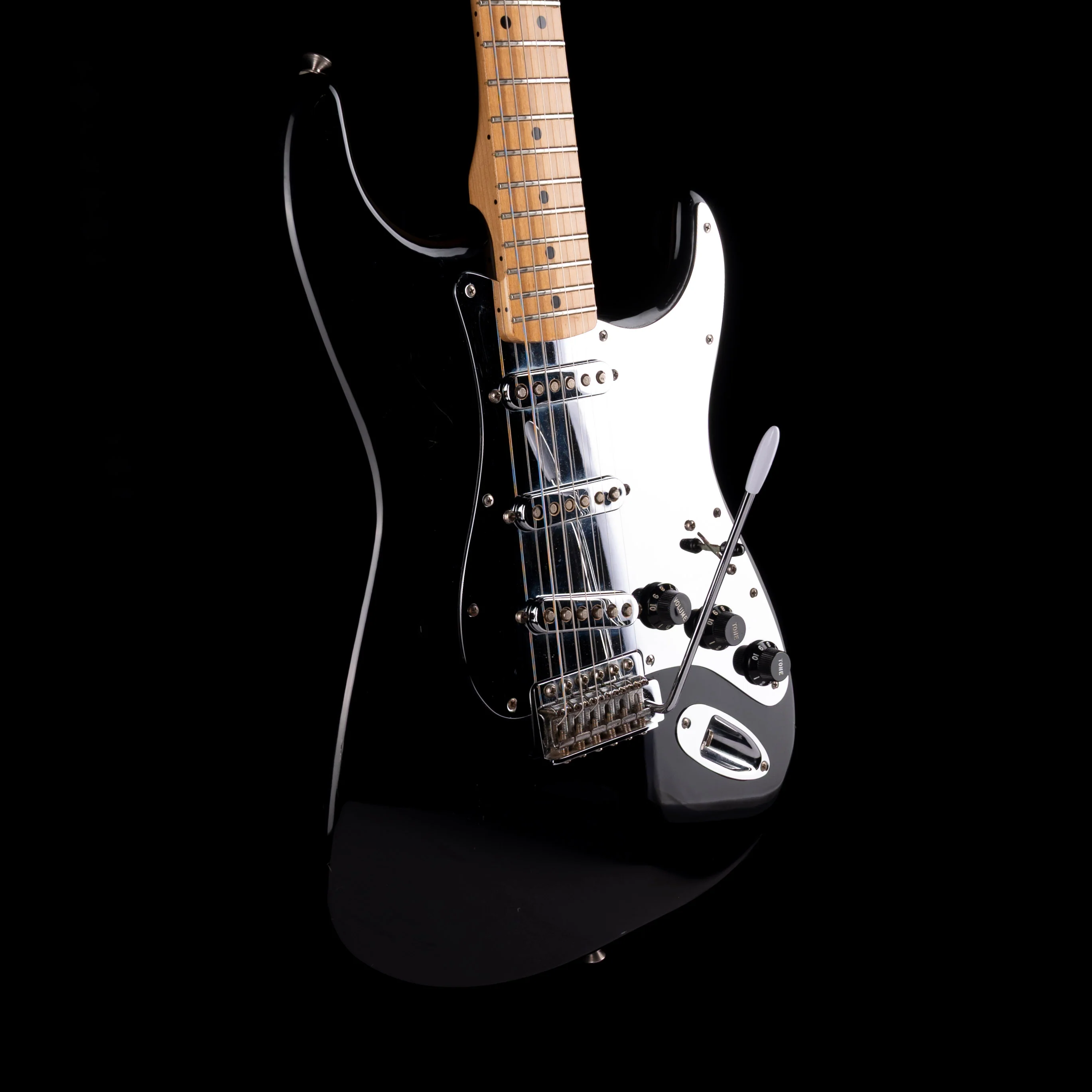 Used 2017 Fender Special Edition Standard Stratocaster Customized Black - Image 6
