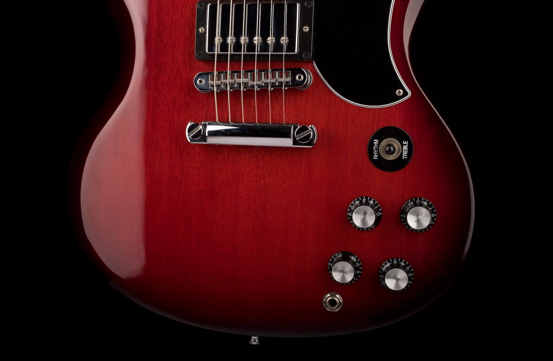 Used 2017 Gibson SG Standard T Dark Cherry Burst with OHSC - Image 5