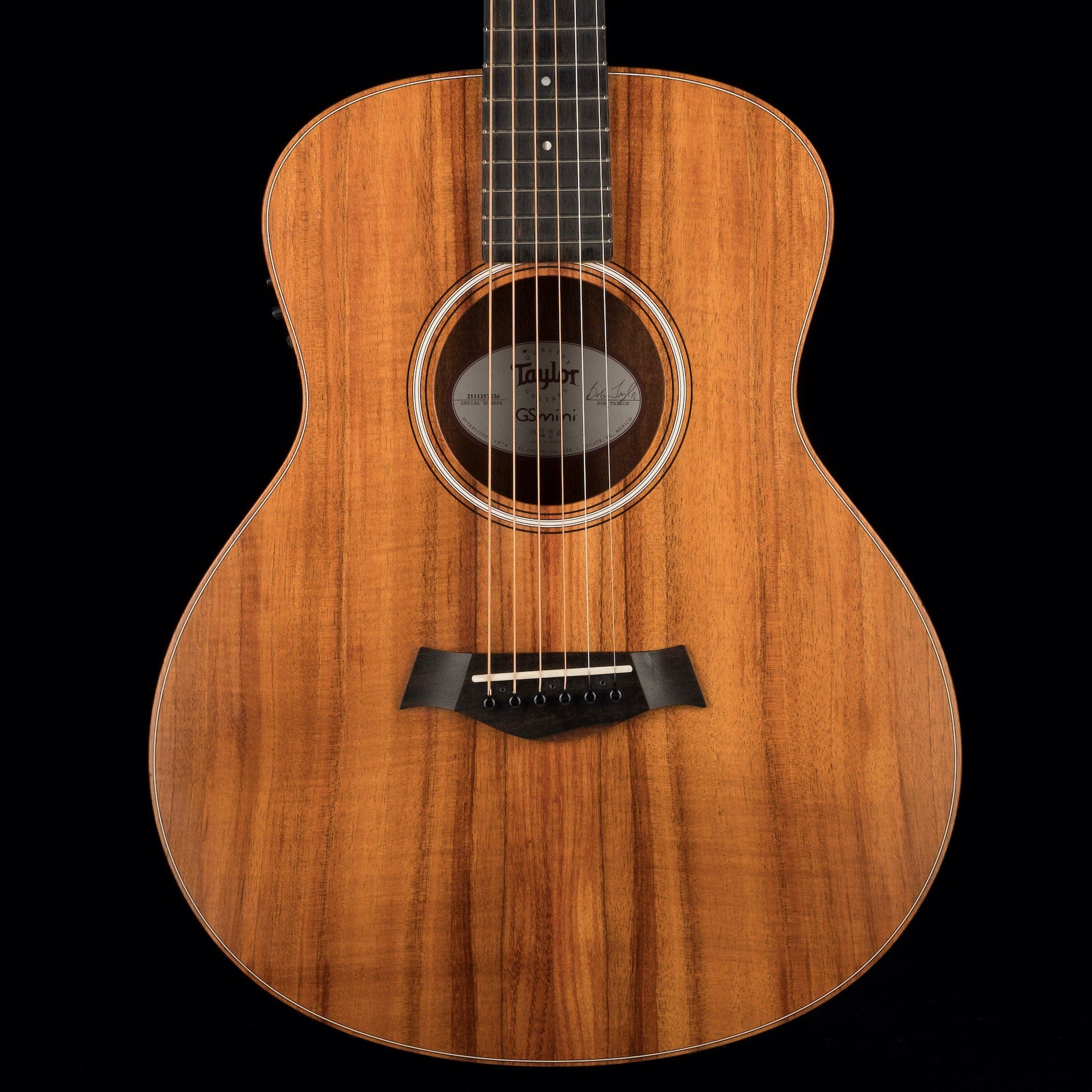 Used 2017 Taylor GS Mini-e Koa Acoustic Electric with Gig Bag