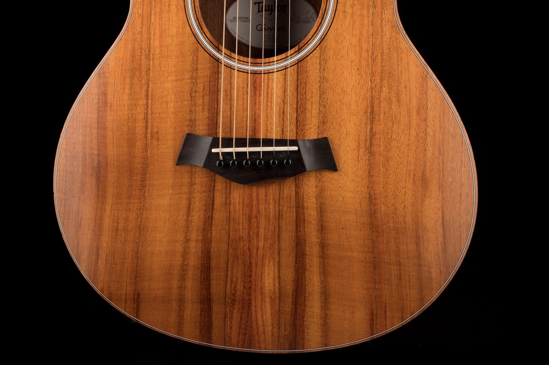 Used 2017 Taylor GS Mini-e Koa Acoustic Electric with Gig Bag - Image 5