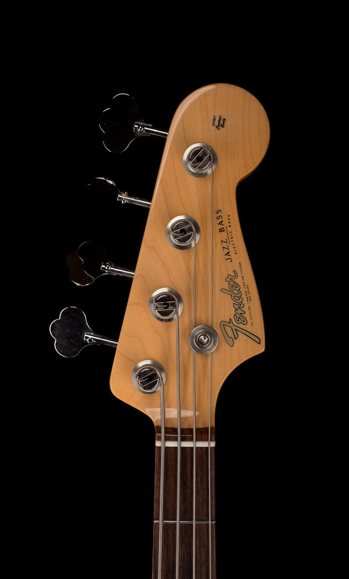 Used 2018 Fender American Original 60's Jazz Bass Olympic White with OHSC - Image 8