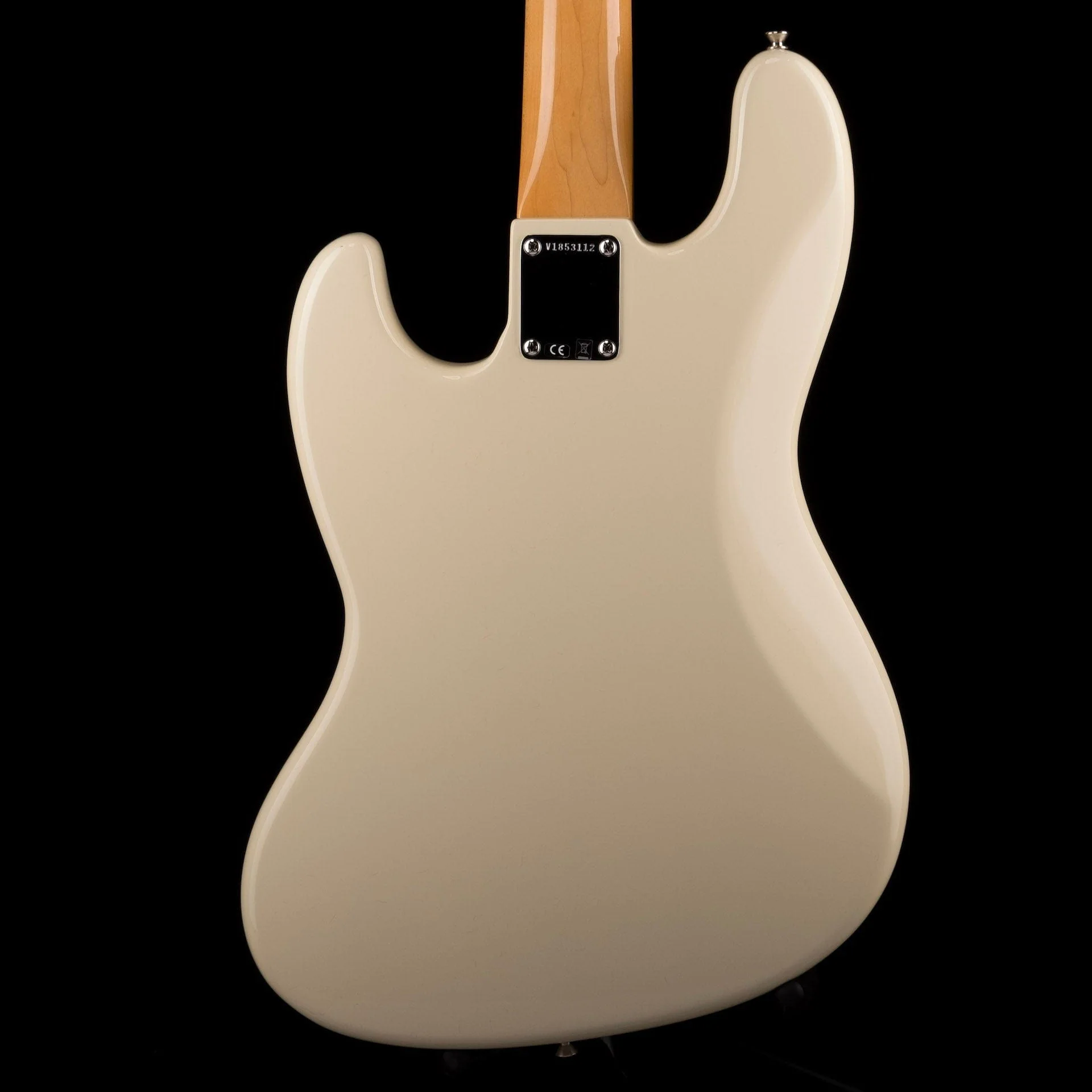 Used 2018 Fender American Original 60's Jazz Bass Olympic White with OHSC - Image 9