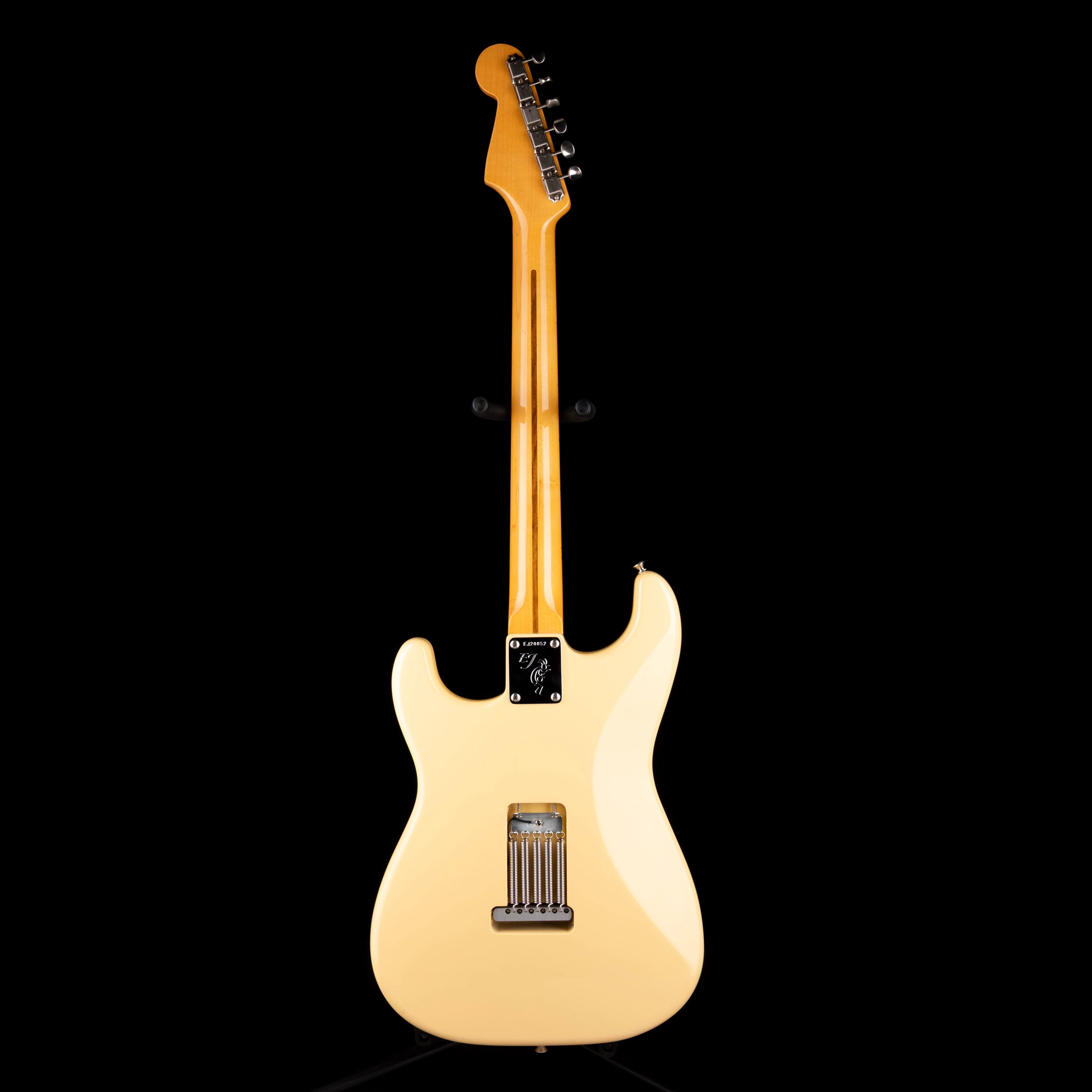 Used 2018 Fender Eric Johnson Thinline Stratocaster Vintage White With Gig Bag - Image 10