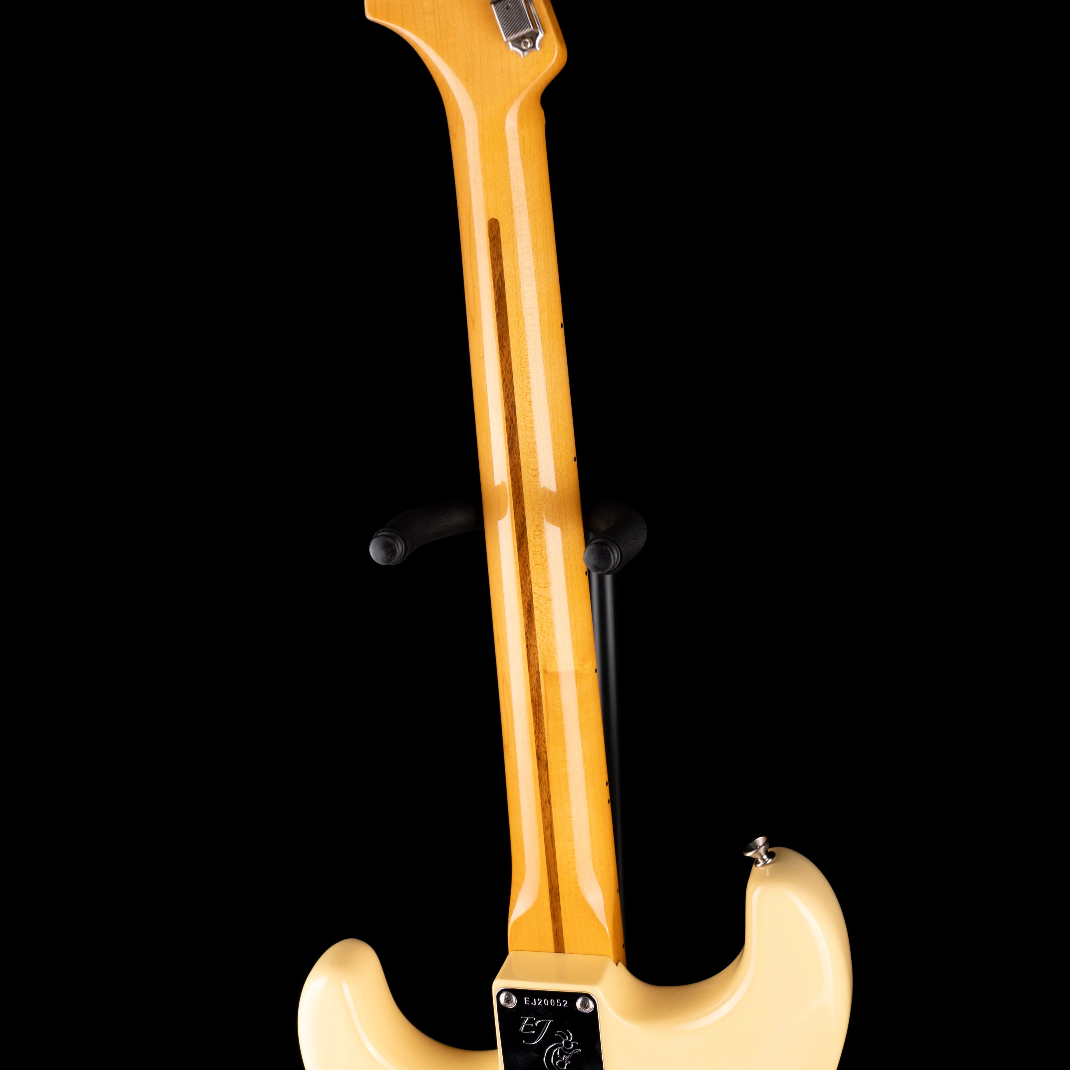 Used 2018 Fender Eric Johnson Thinline Stratocaster Vintage White With Gig Bag - Image 12