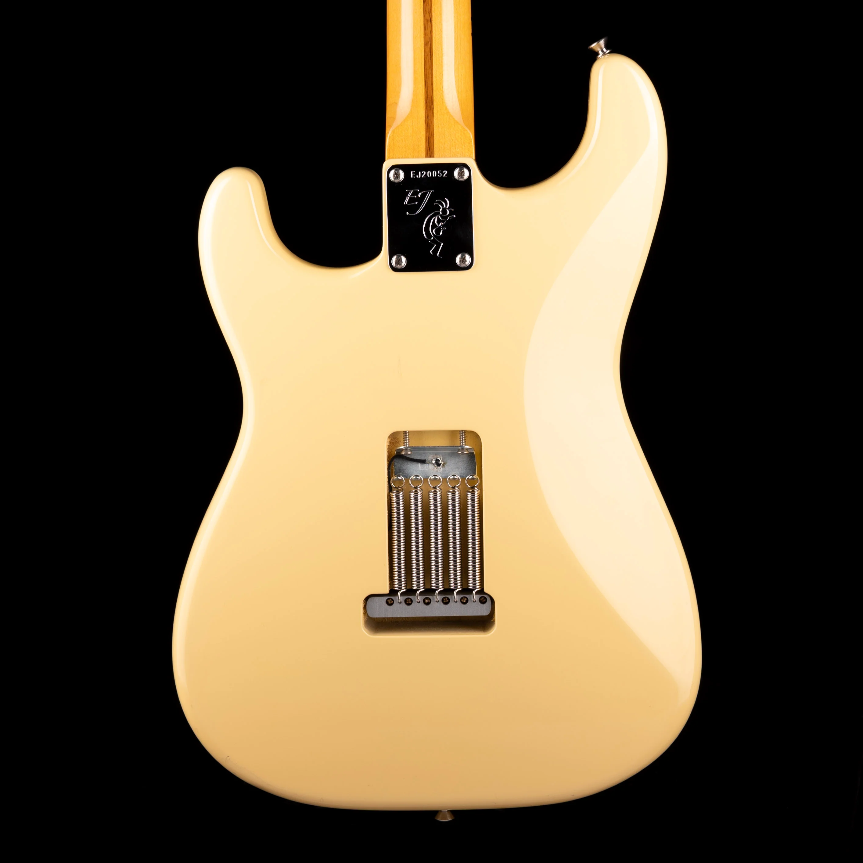 Used 2018 Fender Eric Johnson Thinline Stratocaster Vintage White With Gig Bag - Image 9