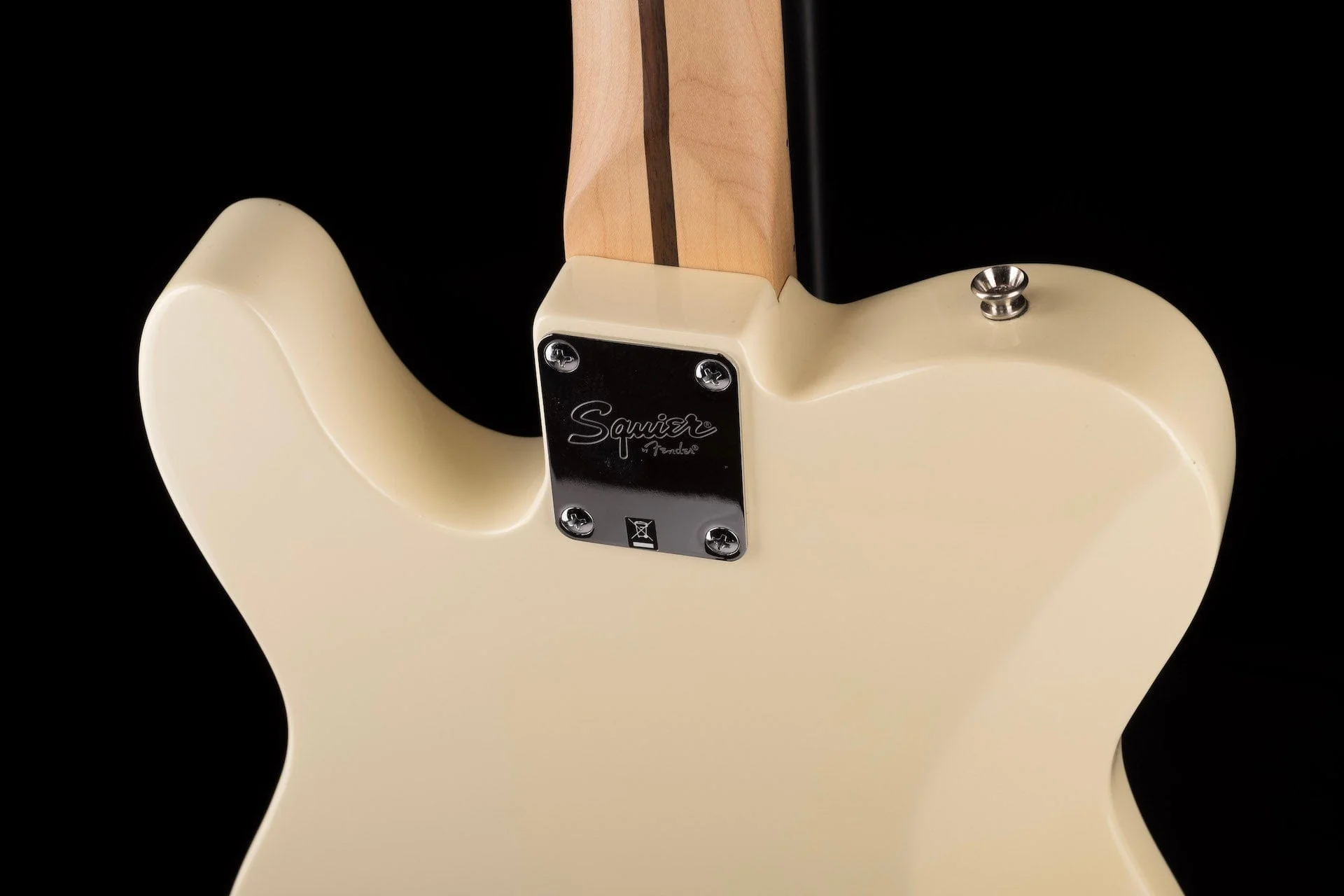Used 2018 Squier Contemporary Telecaster HH Pearl White Electric Guitar - Image 11