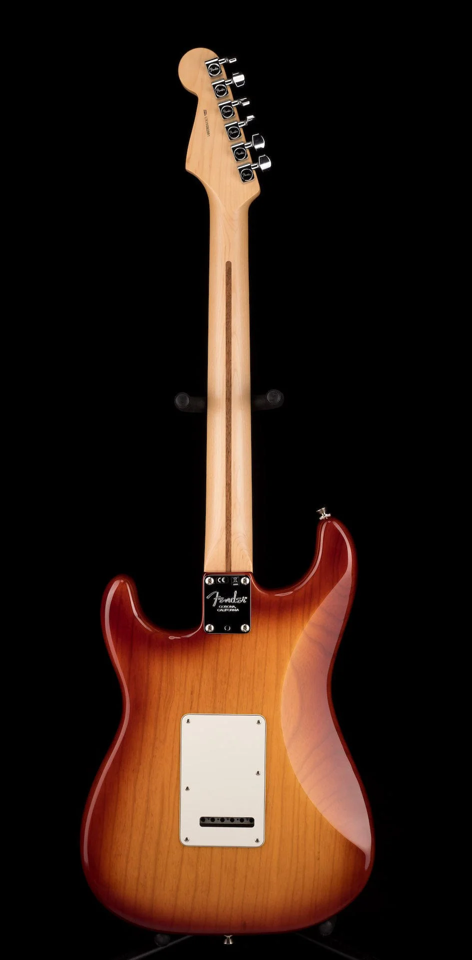 Used 2019 Fender American Professional Stratocaster Sienna Sunburst with Case - Image 13