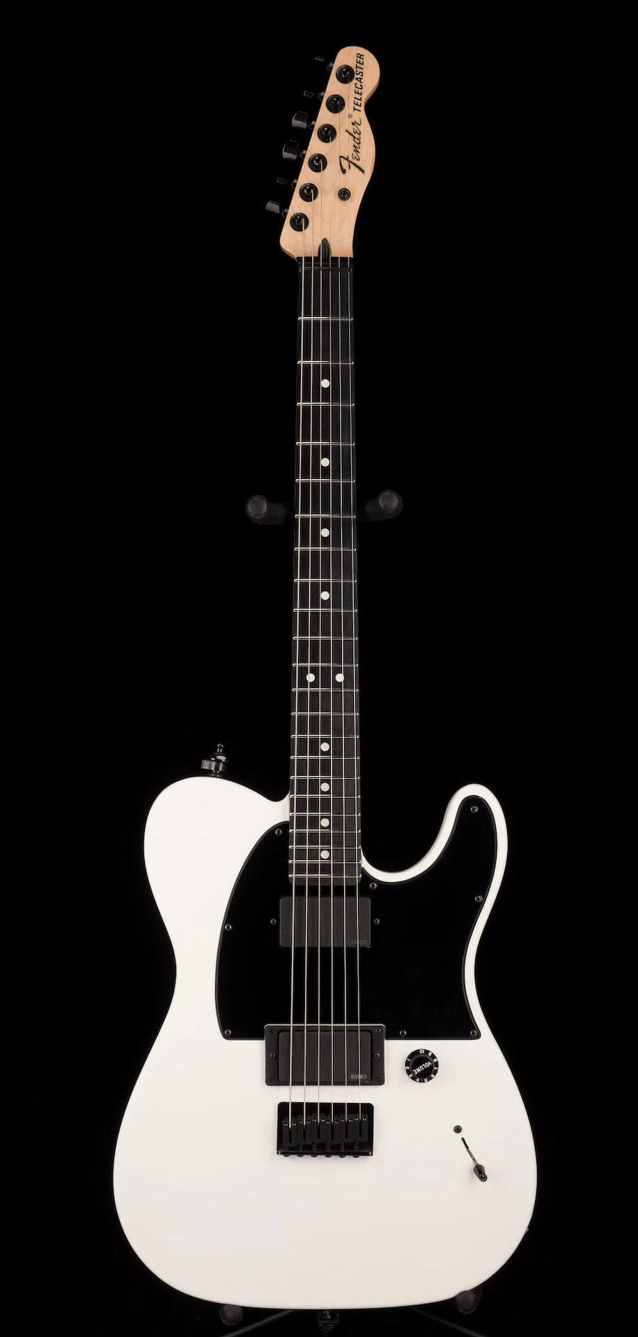 Used 2019 Fender Jim Root Telecaster Flat White with OHSC - Image 2