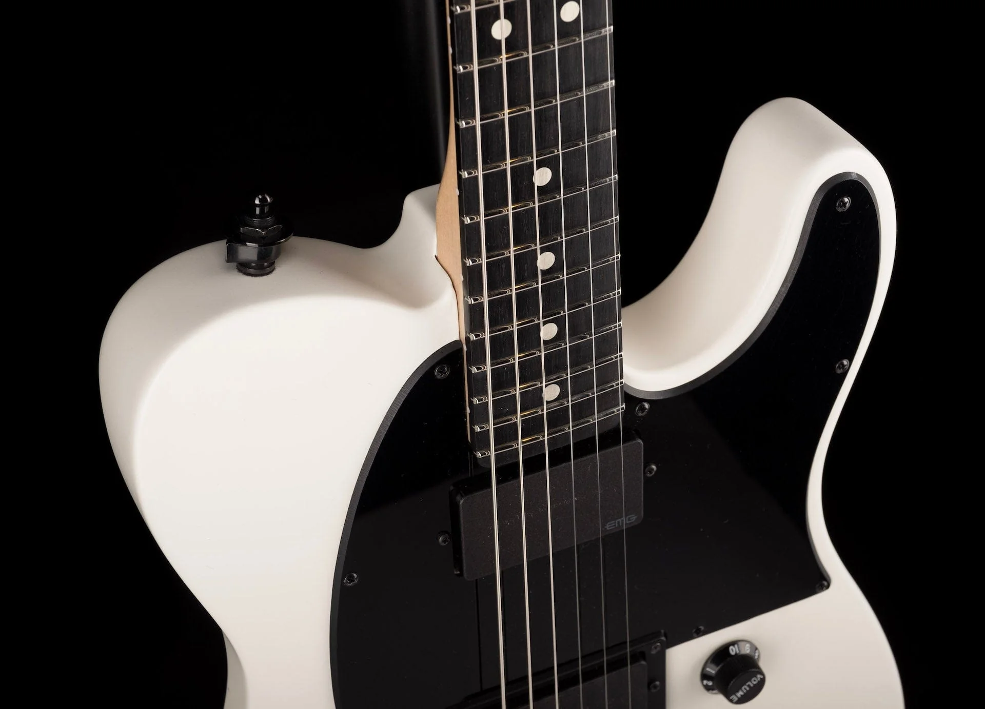 Used 2019 Fender Jim Root Telecaster Flat White with OHSC - Image 3