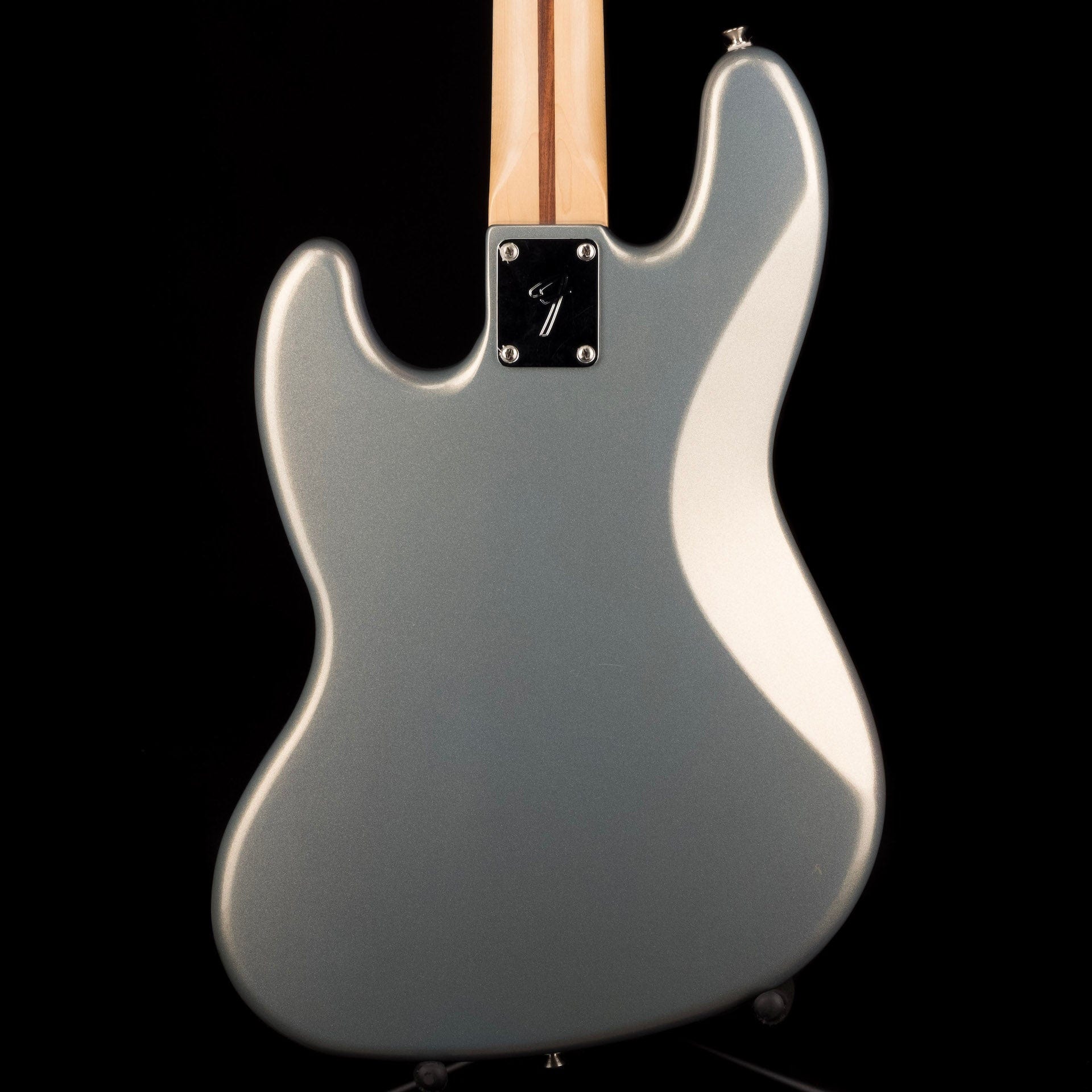 Used 2019 Fender Player Jazz Bass Modded Silver With Gig Bag - Image 11