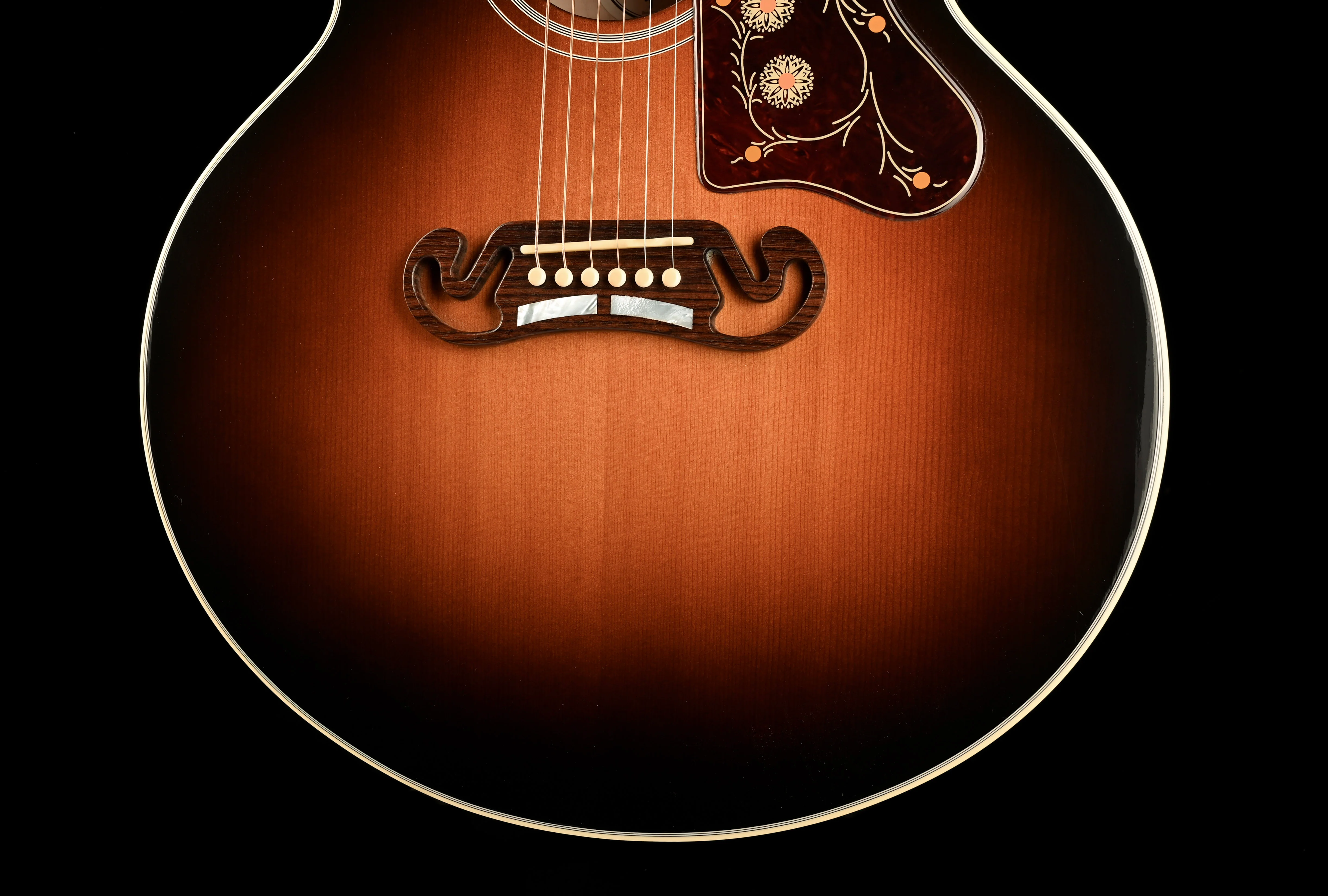 Used 2019 Gibson SJ-200 Standard Vintage Sunburst Acoustic Guitar with OHSC - Image 5