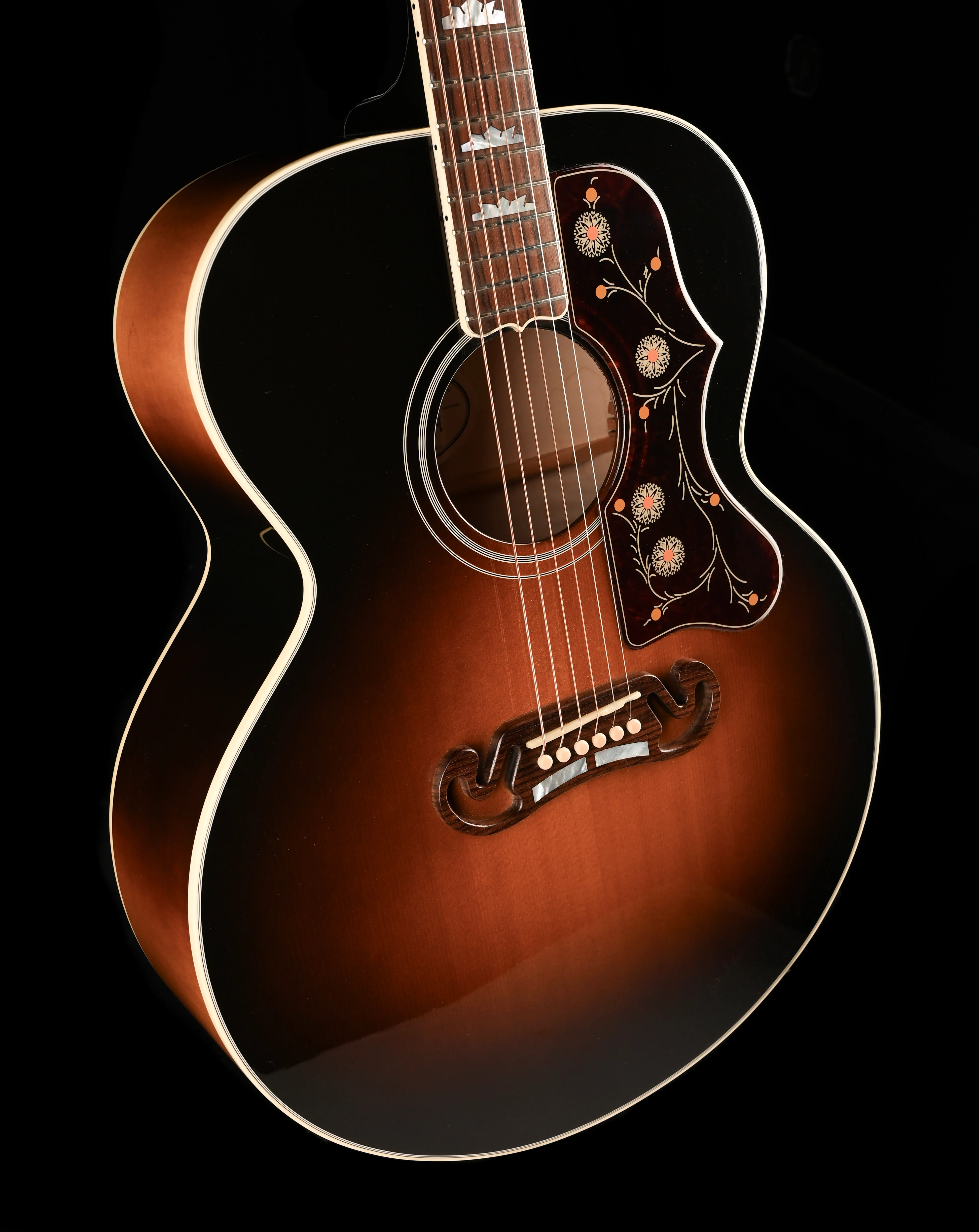 Used 2019 Gibson SJ-200 Standard Vintage Sunburst Acoustic Guitar with OHSC - Image 9