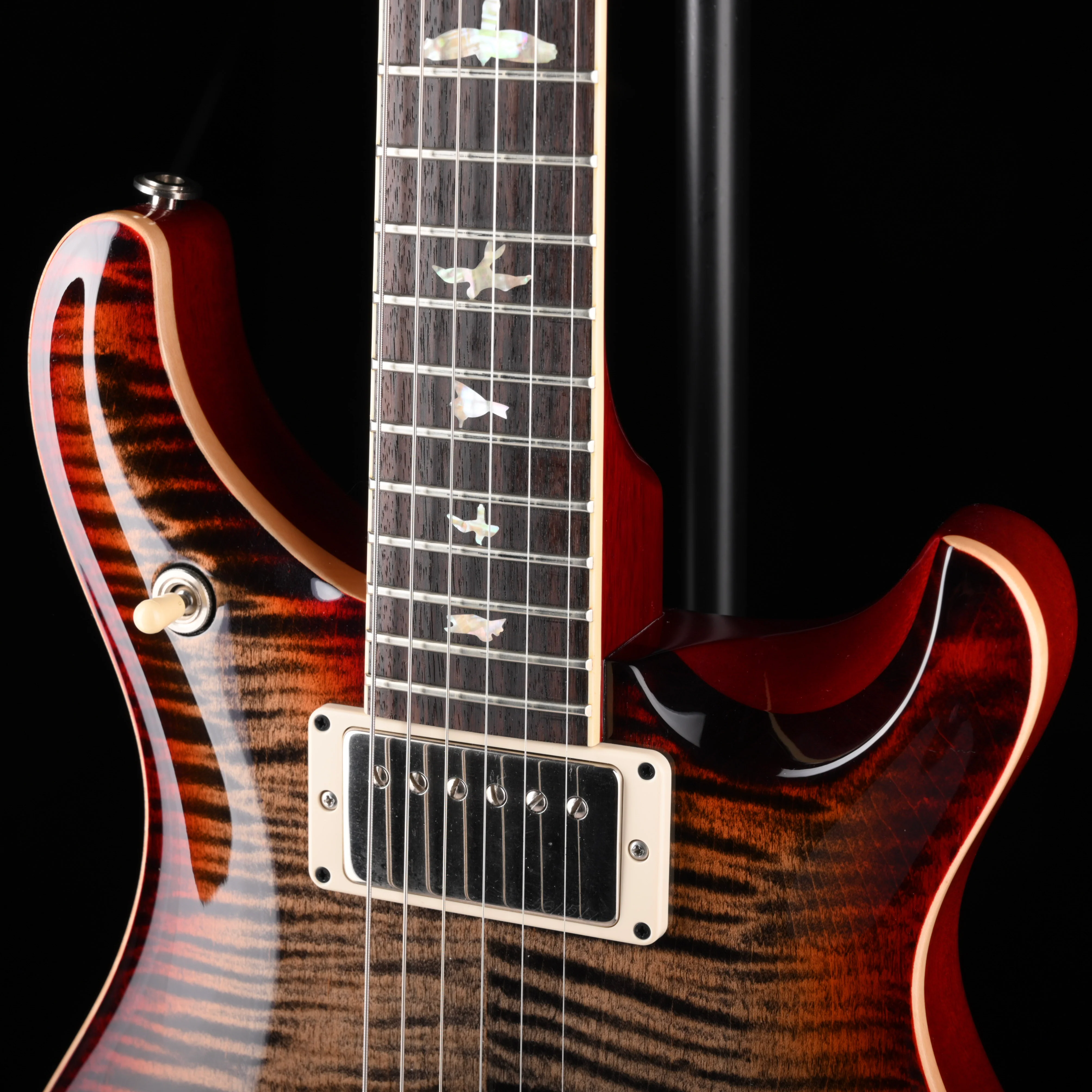 Used 2019 PRS Core McCarty 594 Charcoal Cherry Sunburst with OHSC - Image 5