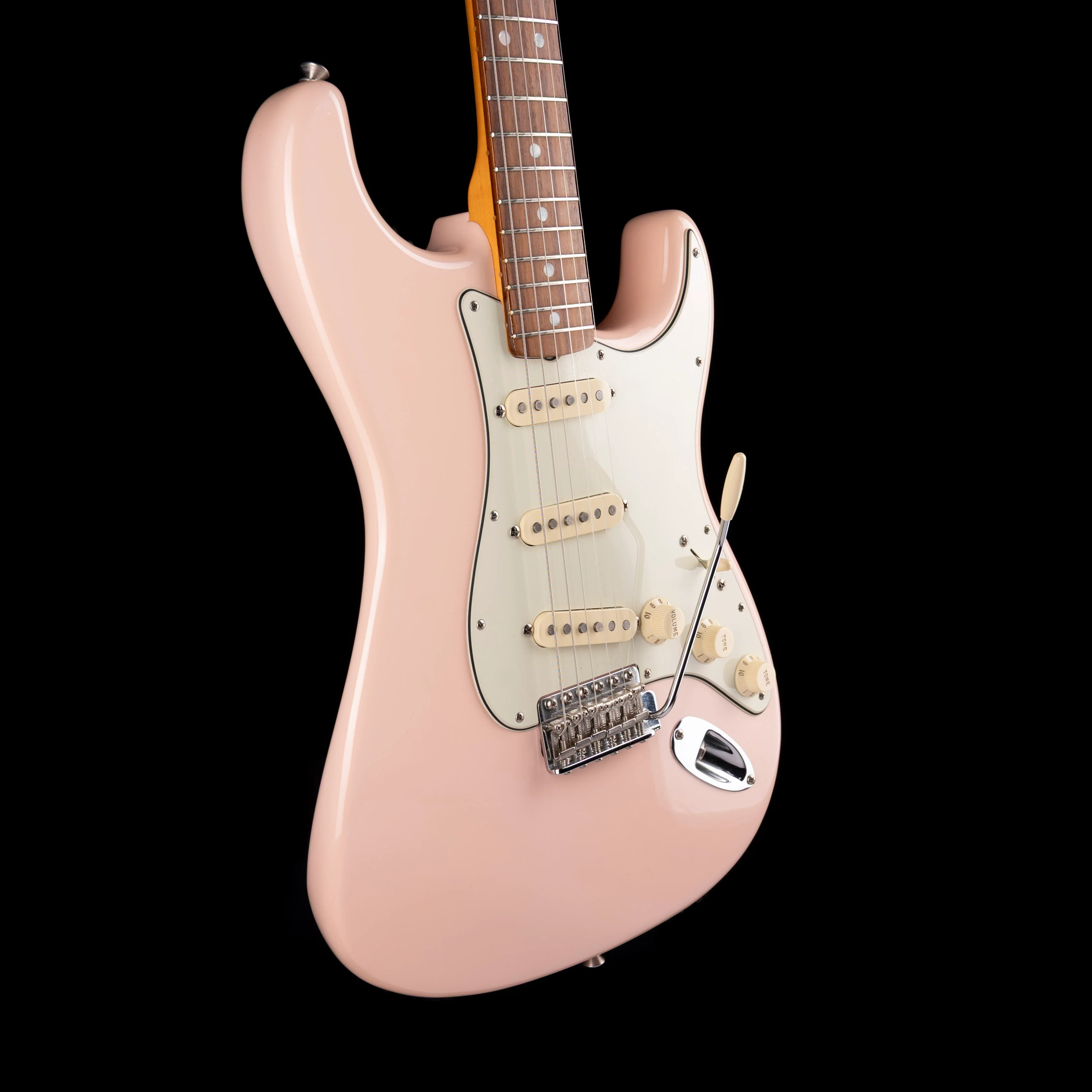 Used 2020 Fender American Original '60s Stratocaster Shell Pink with OHSC - Image 6
