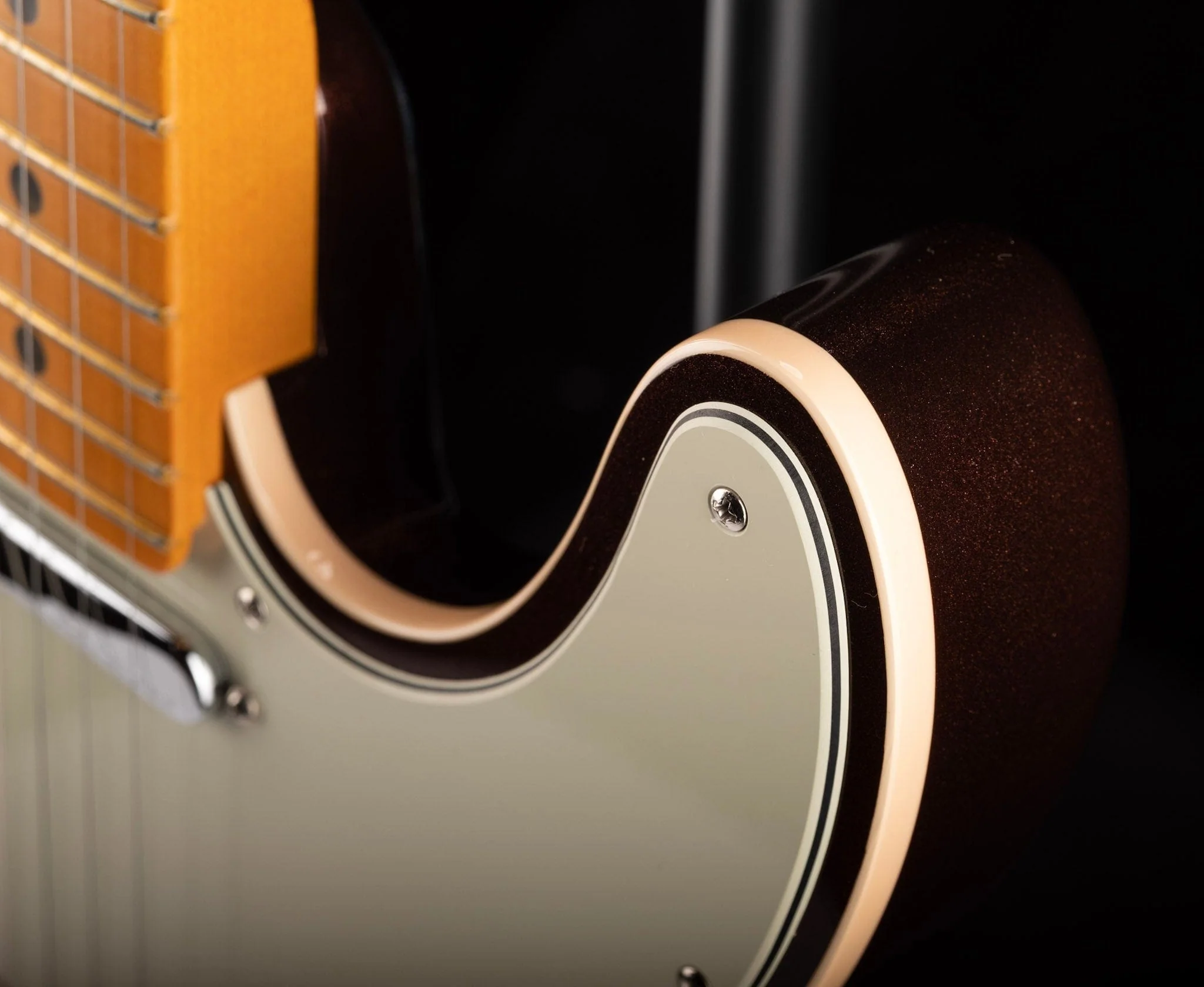 Used 2020 Fender American Ultra Telecaster Mochaburst with OHSC - Image 11