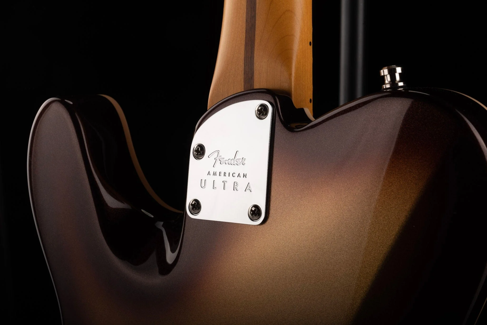 Used 2020 Fender American Ultra Telecaster Mochaburst with OHSC - Image 12