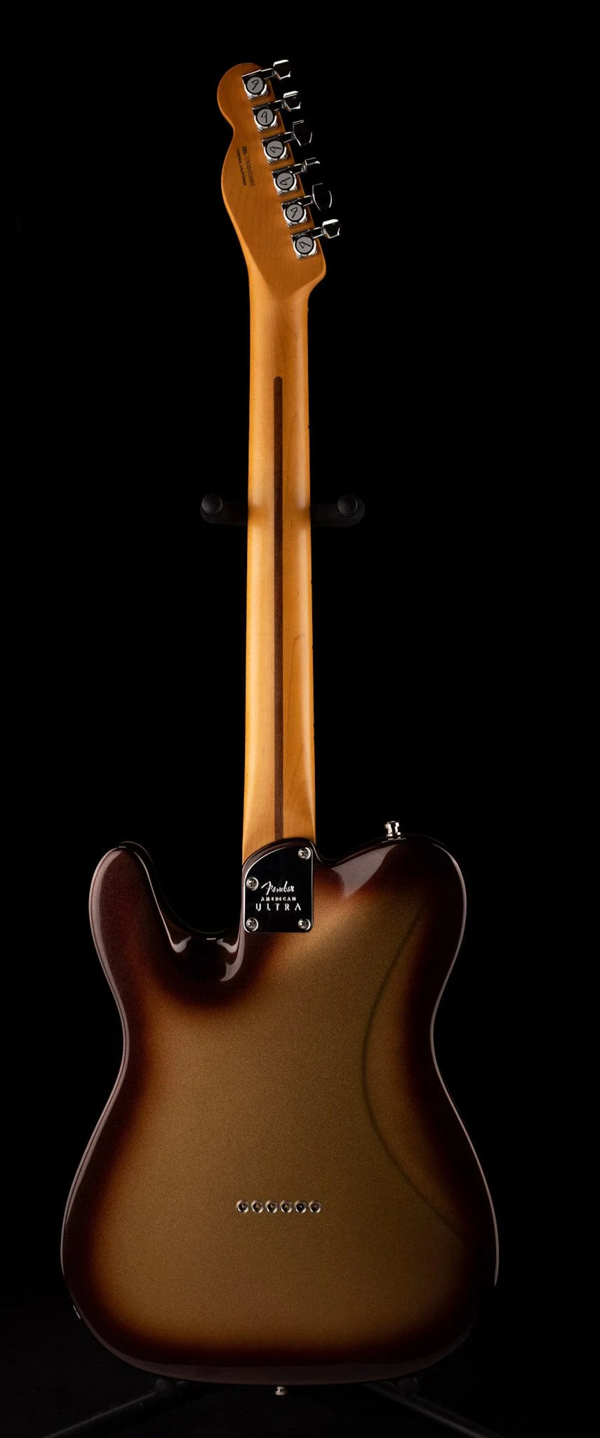 Used 2020 Fender American Ultra Telecaster Mochaburst with OHSC - Image 4