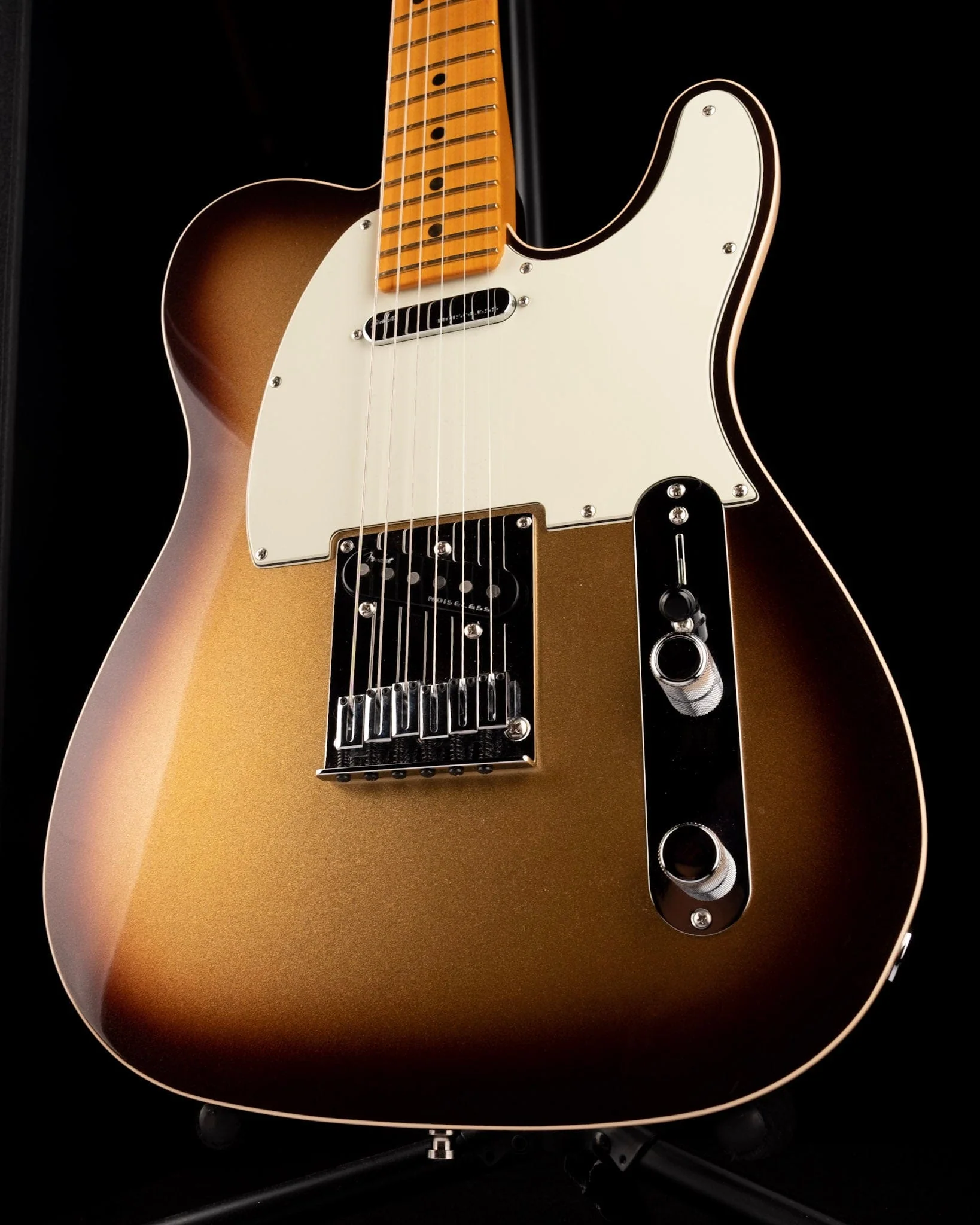 Used 2020 Fender American Ultra Telecaster Mochaburst with OHSC - Image 5