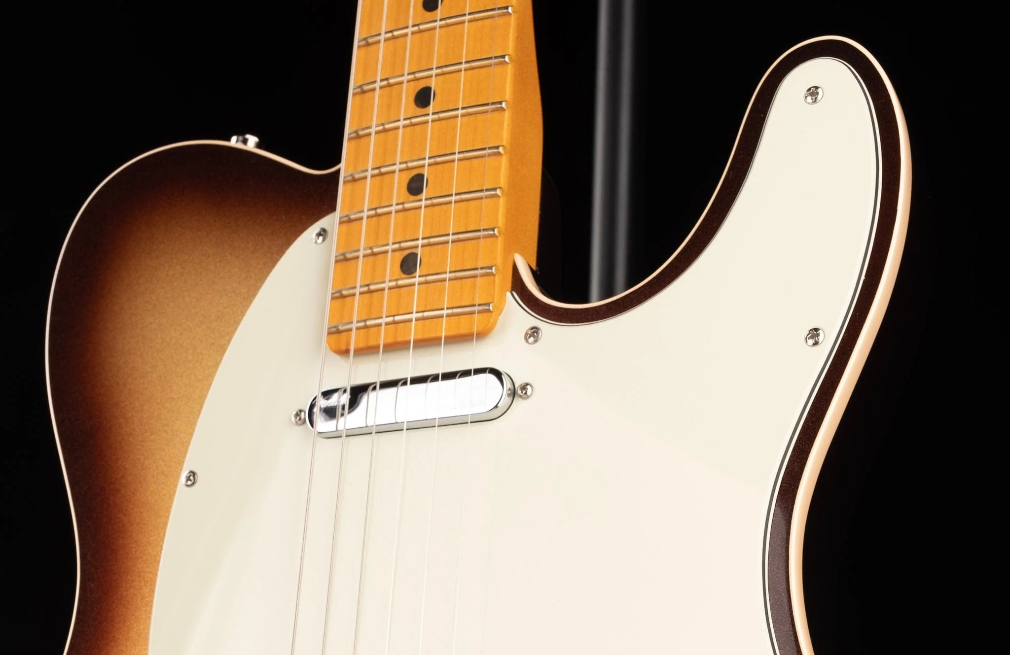 Used 2020 Fender American Ultra Telecaster Mochaburst with OHSC - Image 7