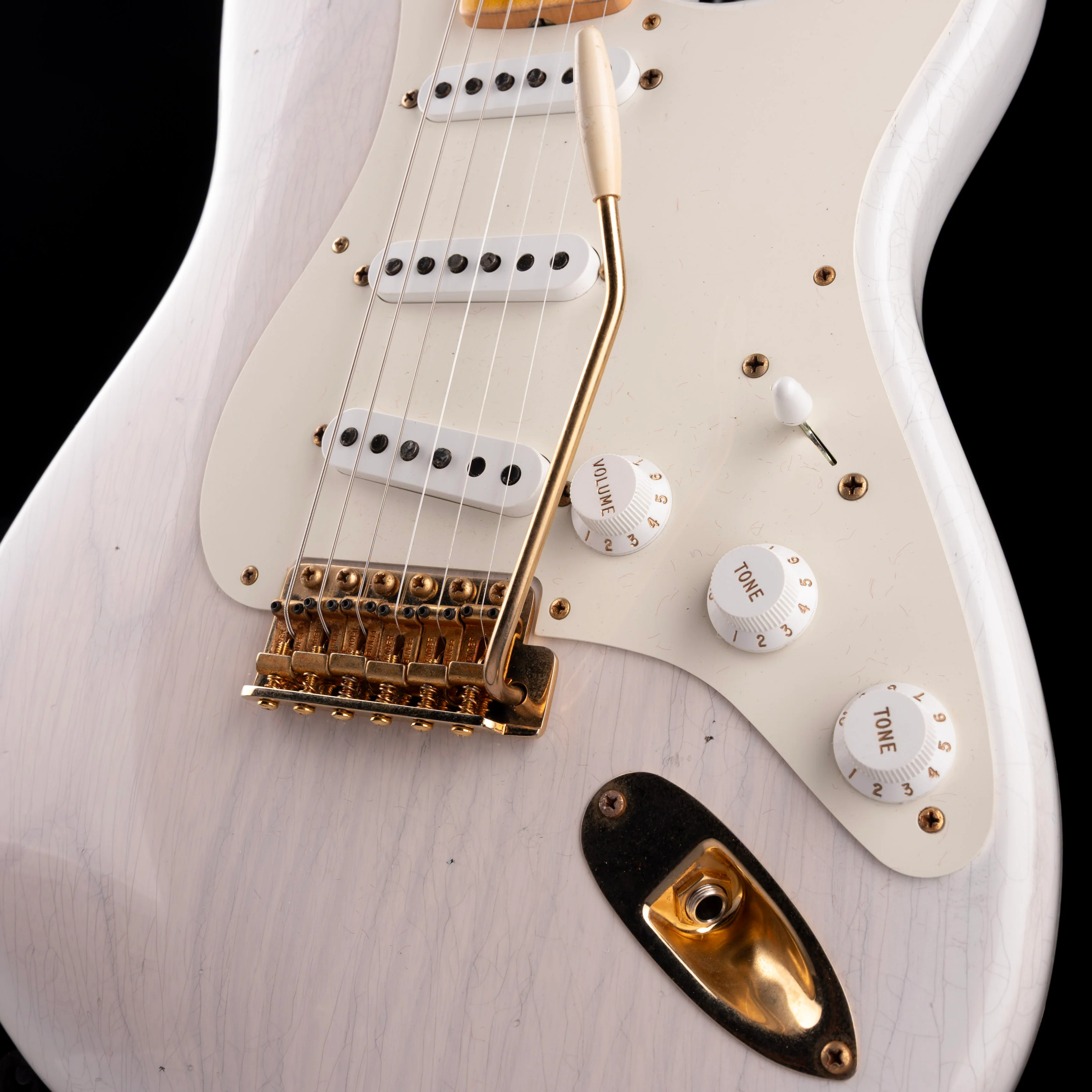 Used 2021 Fender Custom Shop 1958 Stratocaster Journeyman Relic Mary Kaye Blonde with OHSC - Image 5