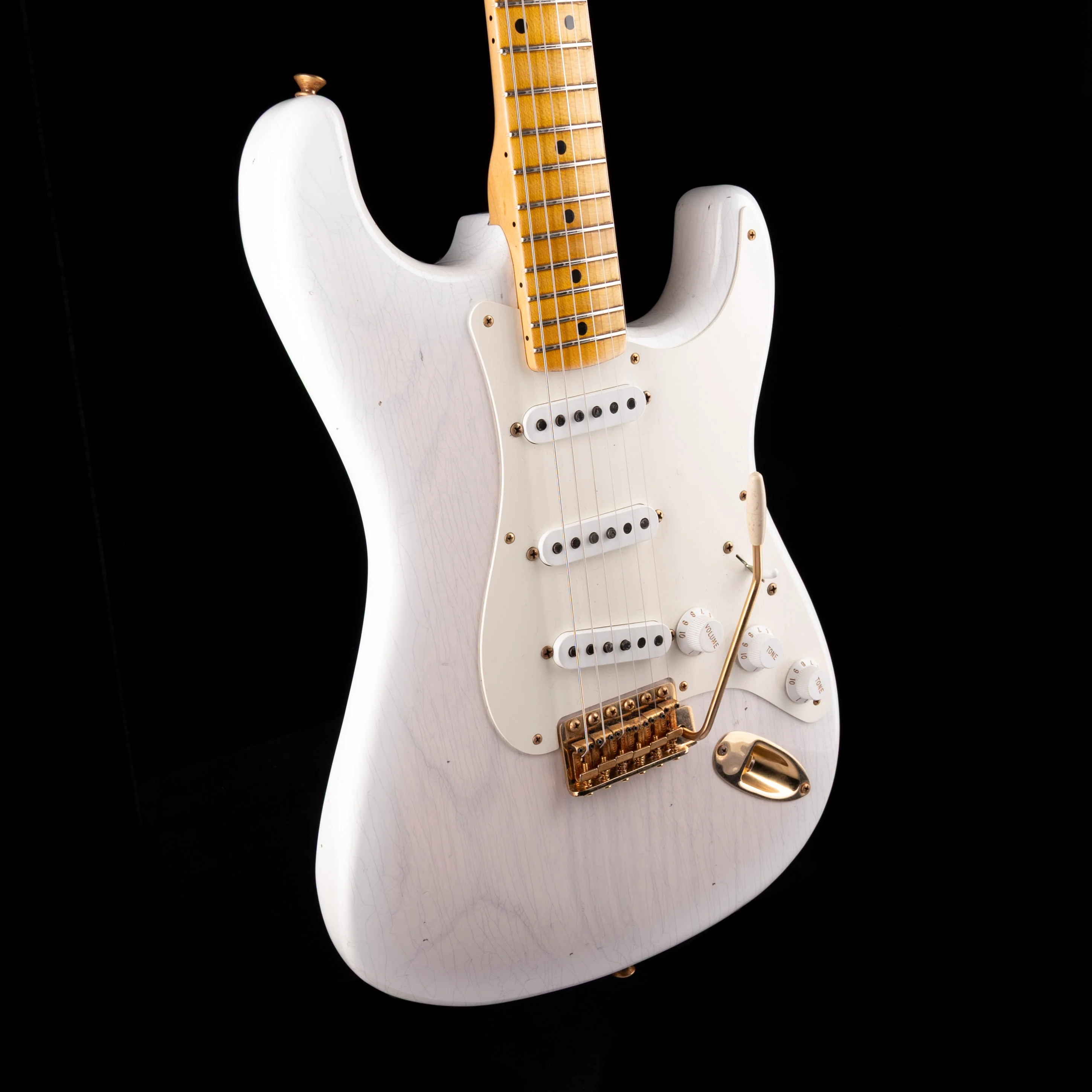 Used 2021 Fender Custom Shop 1958 Stratocaster Journeyman Relic Mary Kaye Blonde with OHSC - Image 6