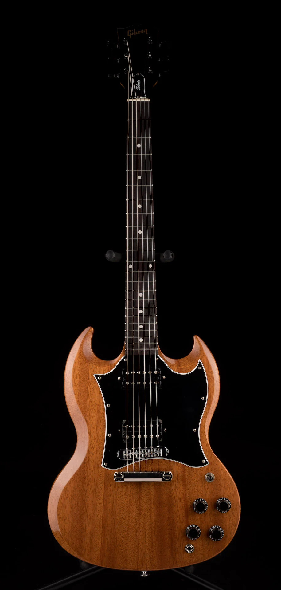 Used 2021 Gibson SG Tribute Natural Walnut with Soft Shell Case - Image 2