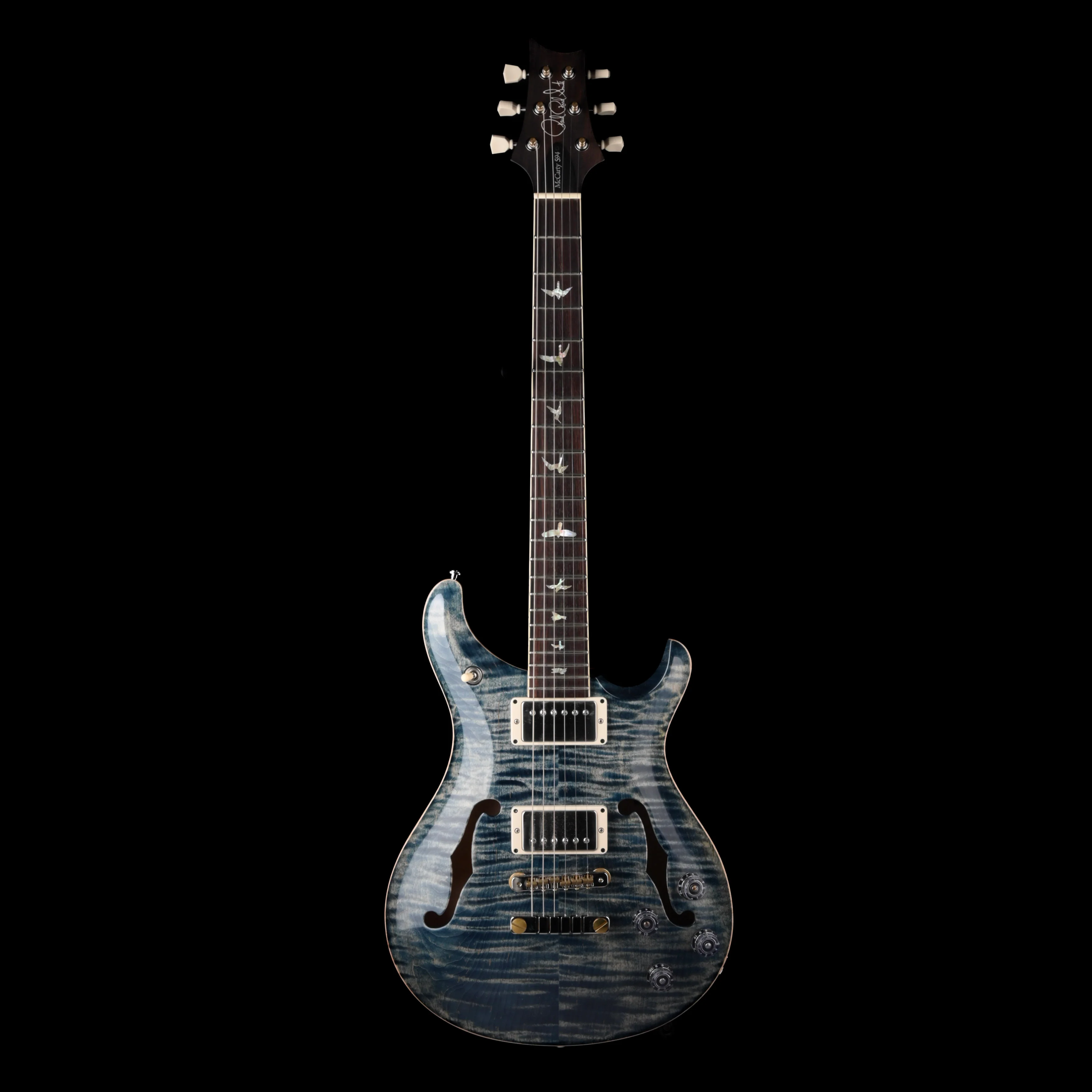 Used 2021 PRS Core McCarty 594 Hollowbody II Faded Whale Blue with OHSC - Image 2
