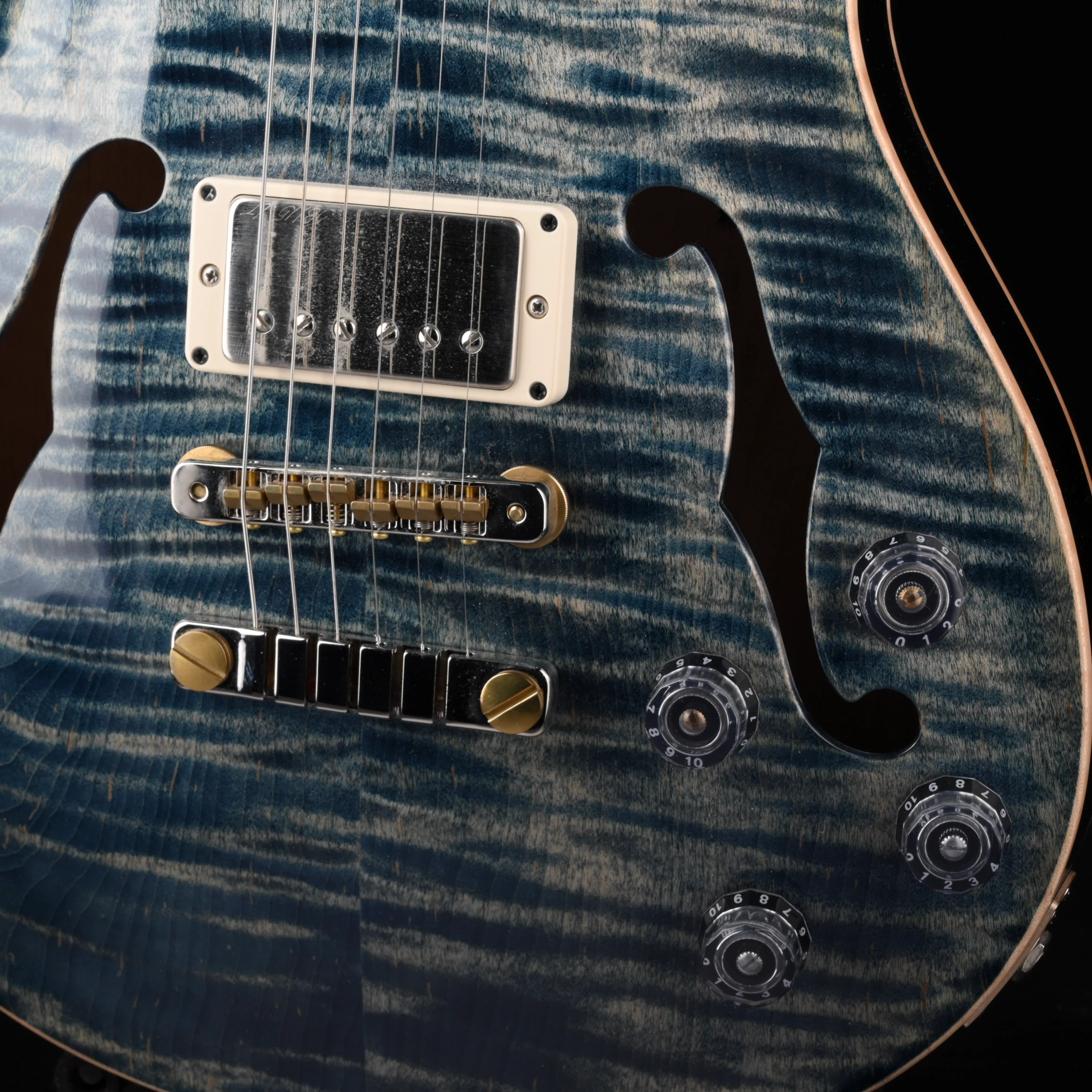 Used 2021 PRS Core McCarty 594 Hollowbody II Faded Whale Blue with OHSC - Image 3