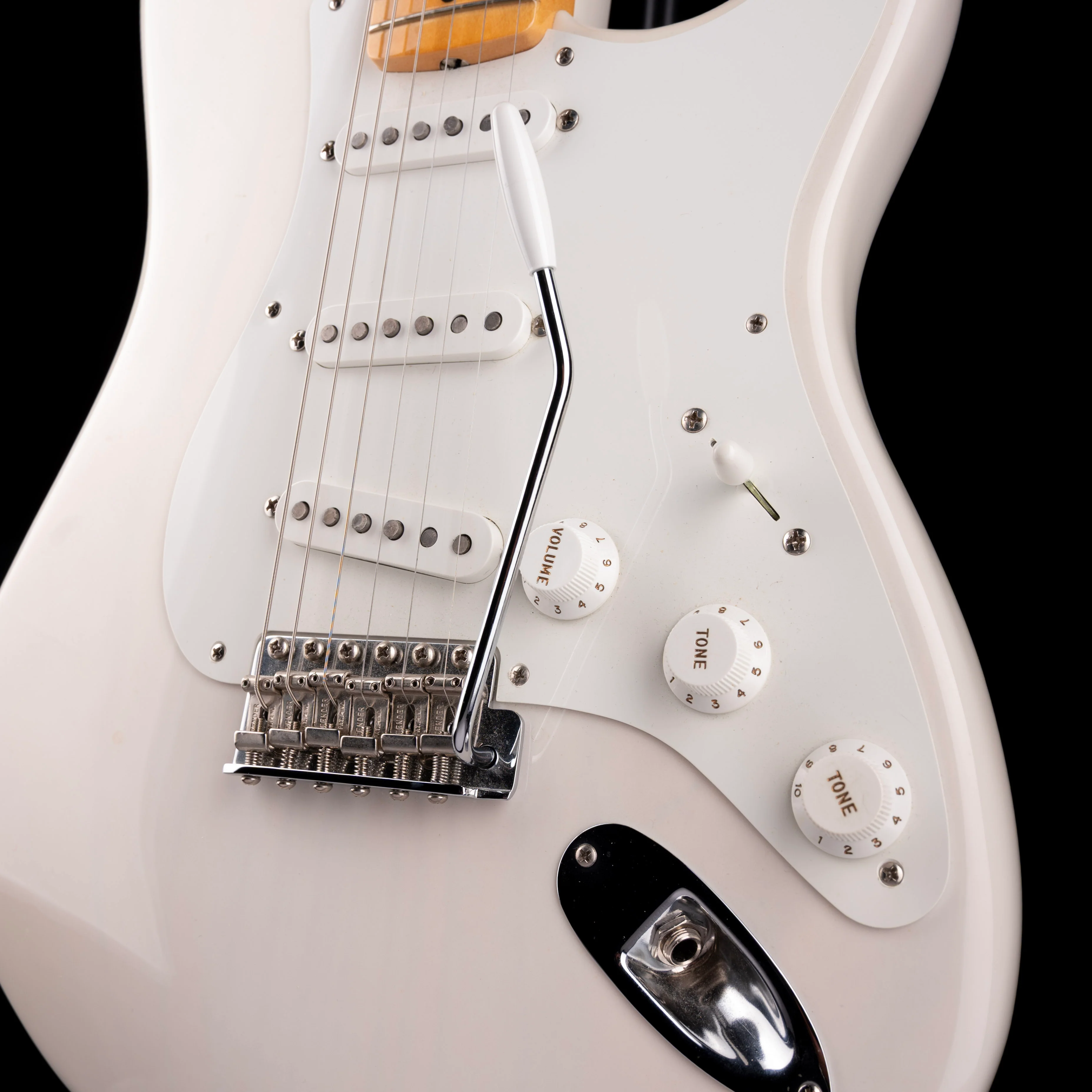 Used 2022 Fender American Original '50s Stratocaster White Blonde with OHSC - Image 5