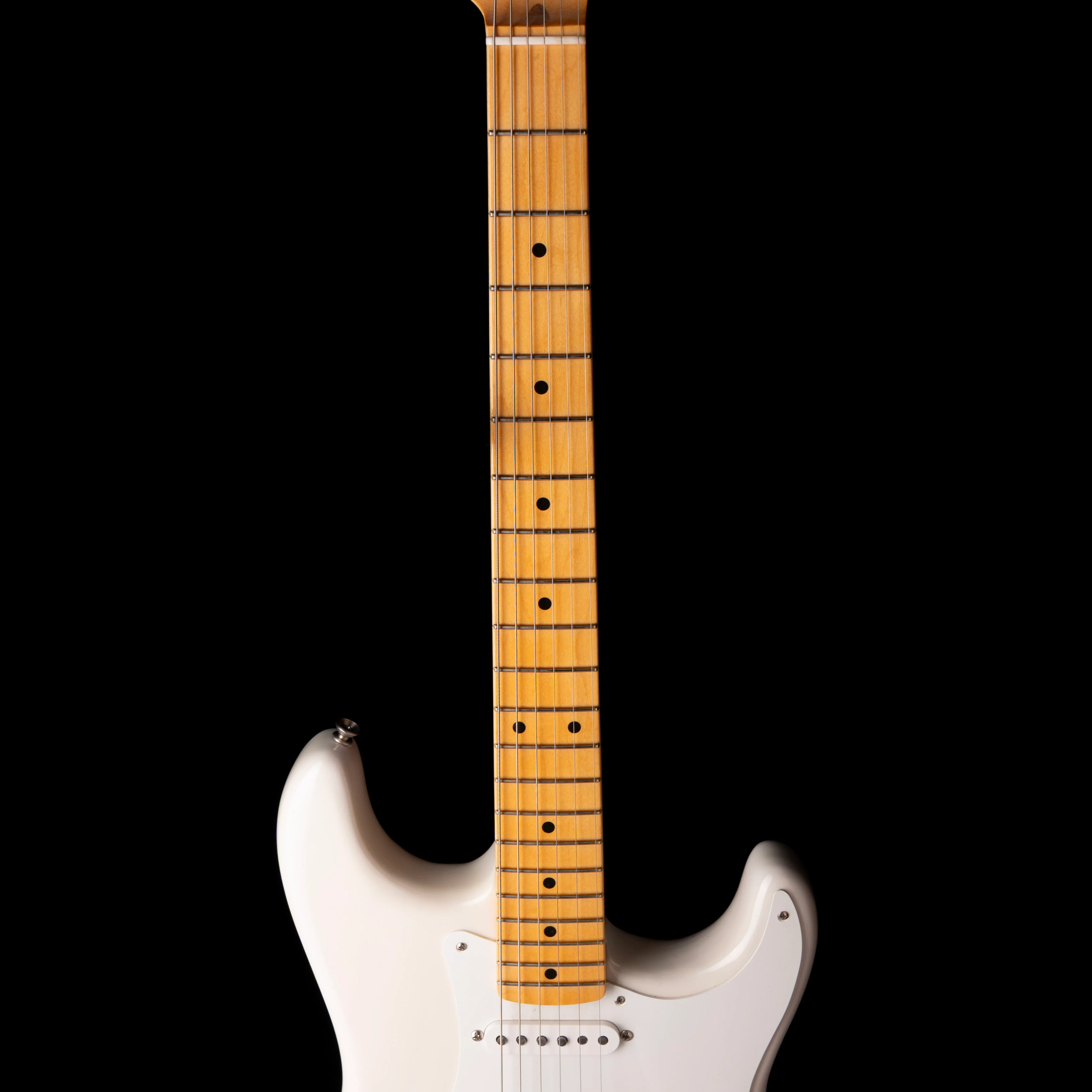 Used 2022 Fender American Original '50s Stratocaster White Blonde with OHSC - Image 7