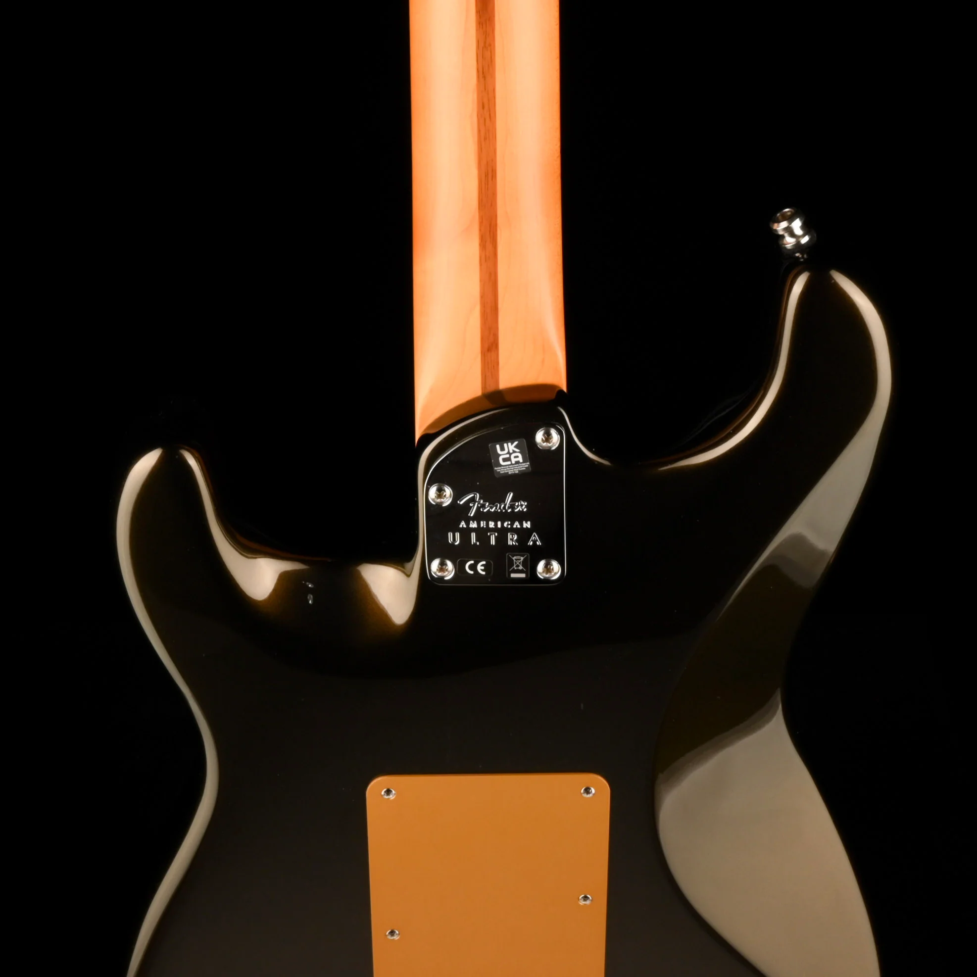 Used 2022 Fender American Ultra Stratocaster HSS Texas Tea With OHSC - Image 11
