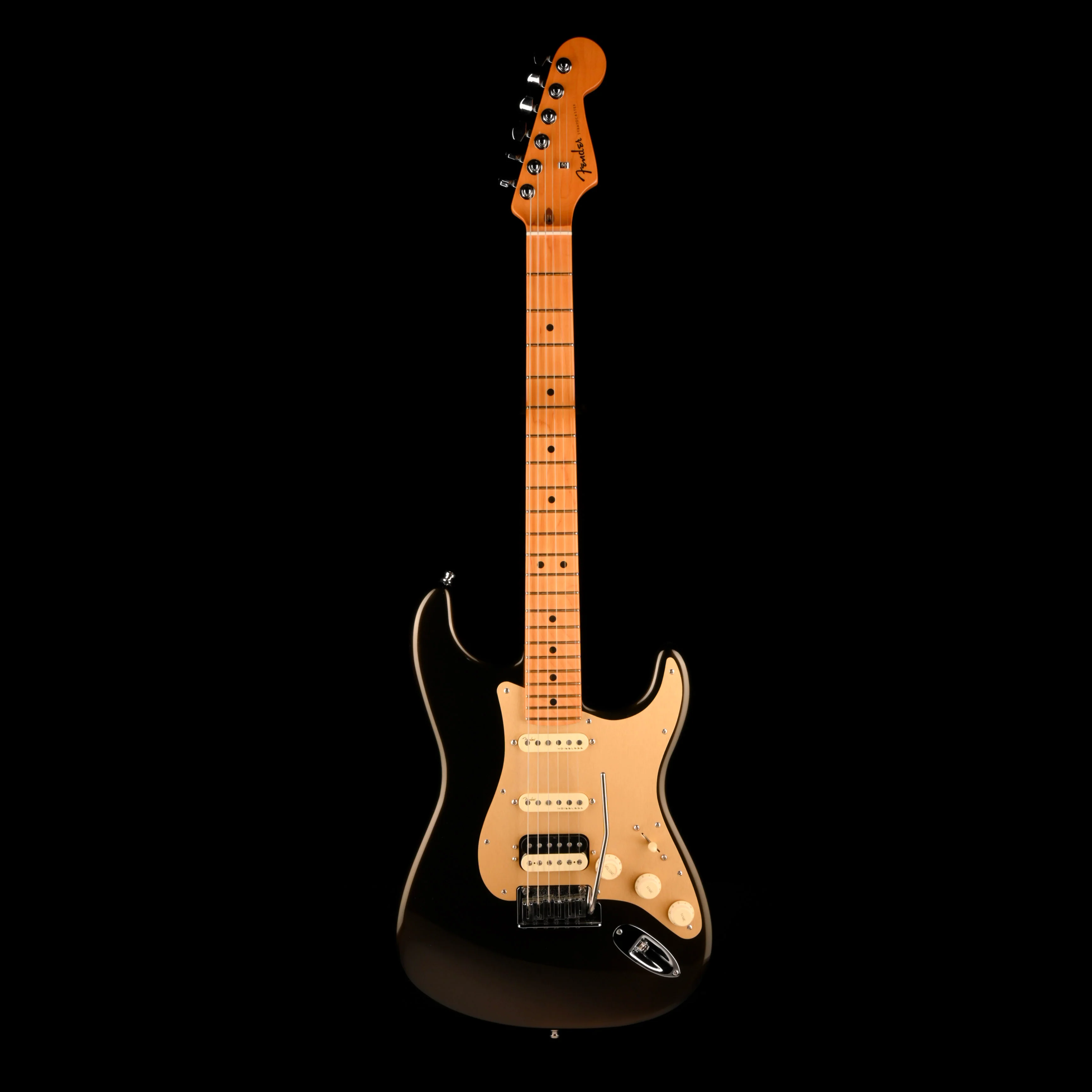 Used 2022 Fender American Ultra Stratocaster HSS Texas Tea With OHSC - Image 2