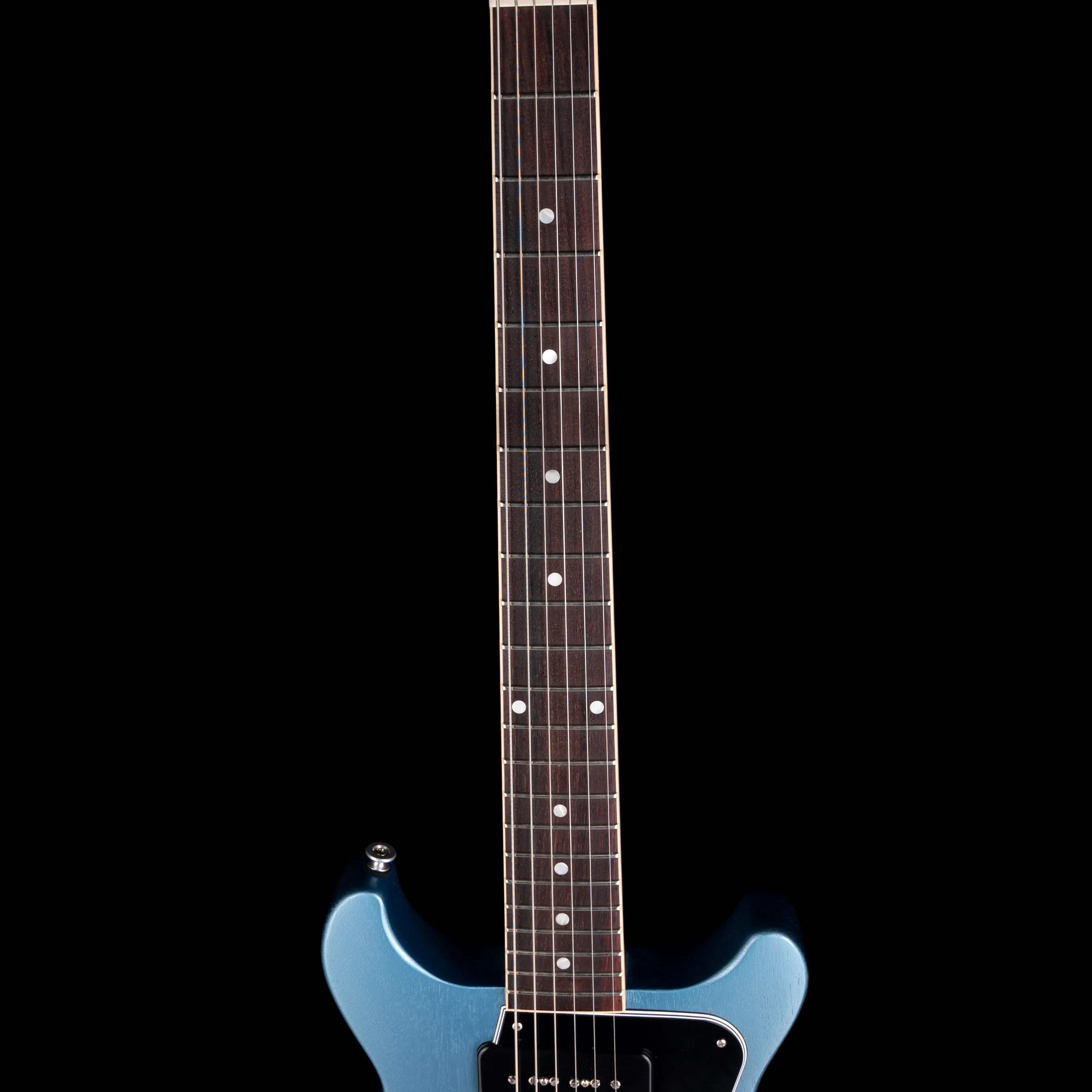 Used 2022 Gibson Rick Beato Les Paul Special Double Cut TV Blue Mist with OHSC - Image 7