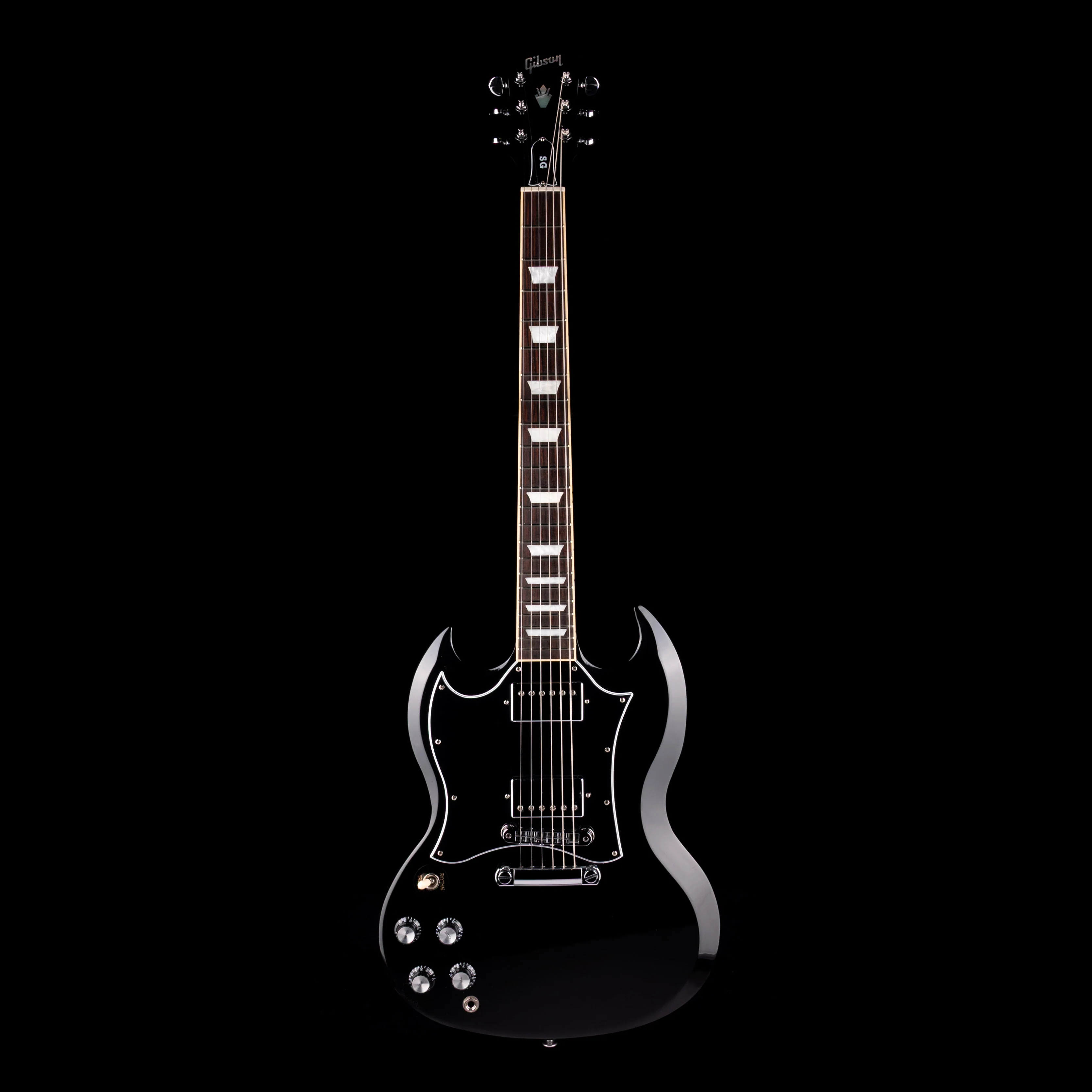 Used 2022 Gibson SG Standard Left-Handed Ebony with HSC - Image 2