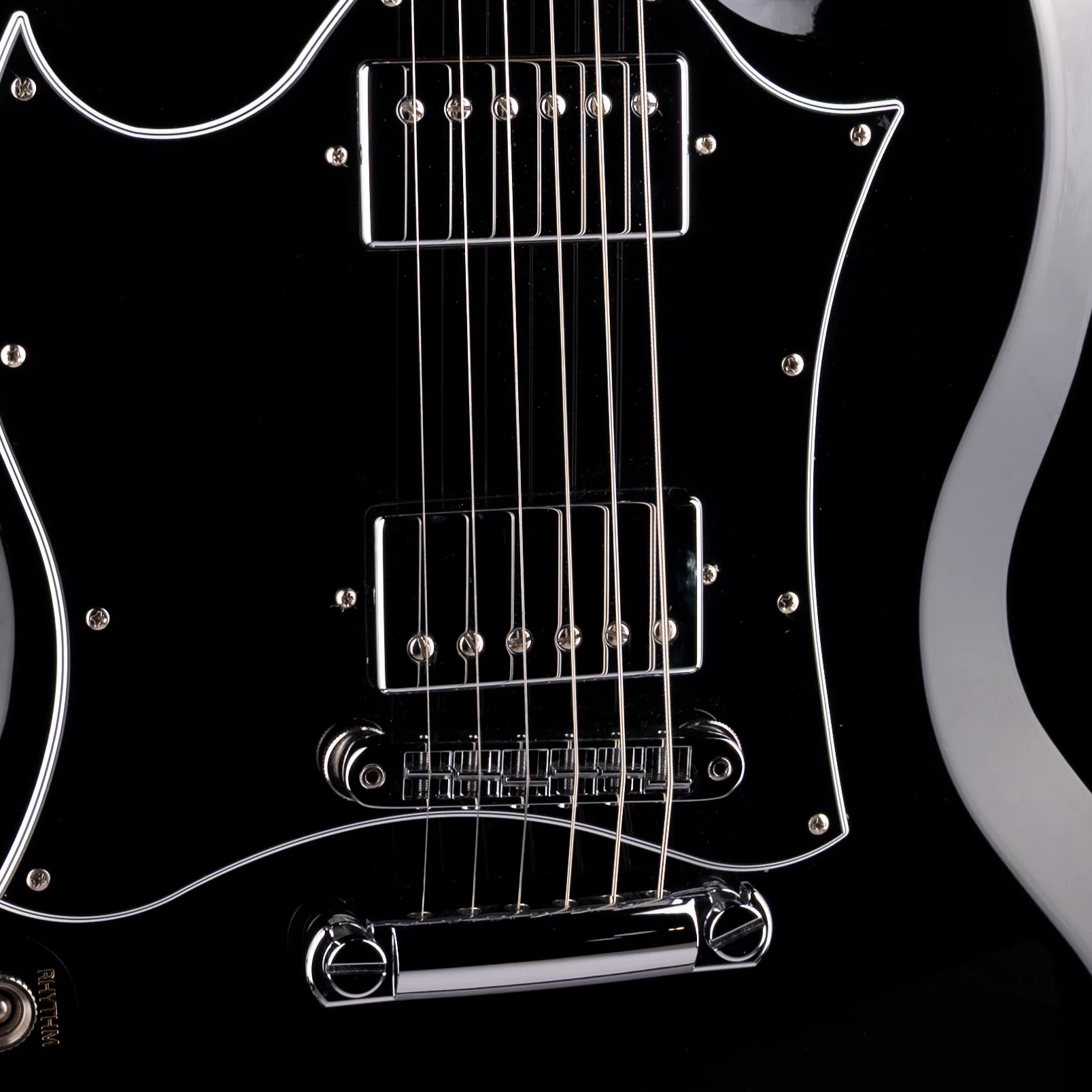 Used 2022 Gibson SG Standard Left-Handed Ebony with HSC - Image 4