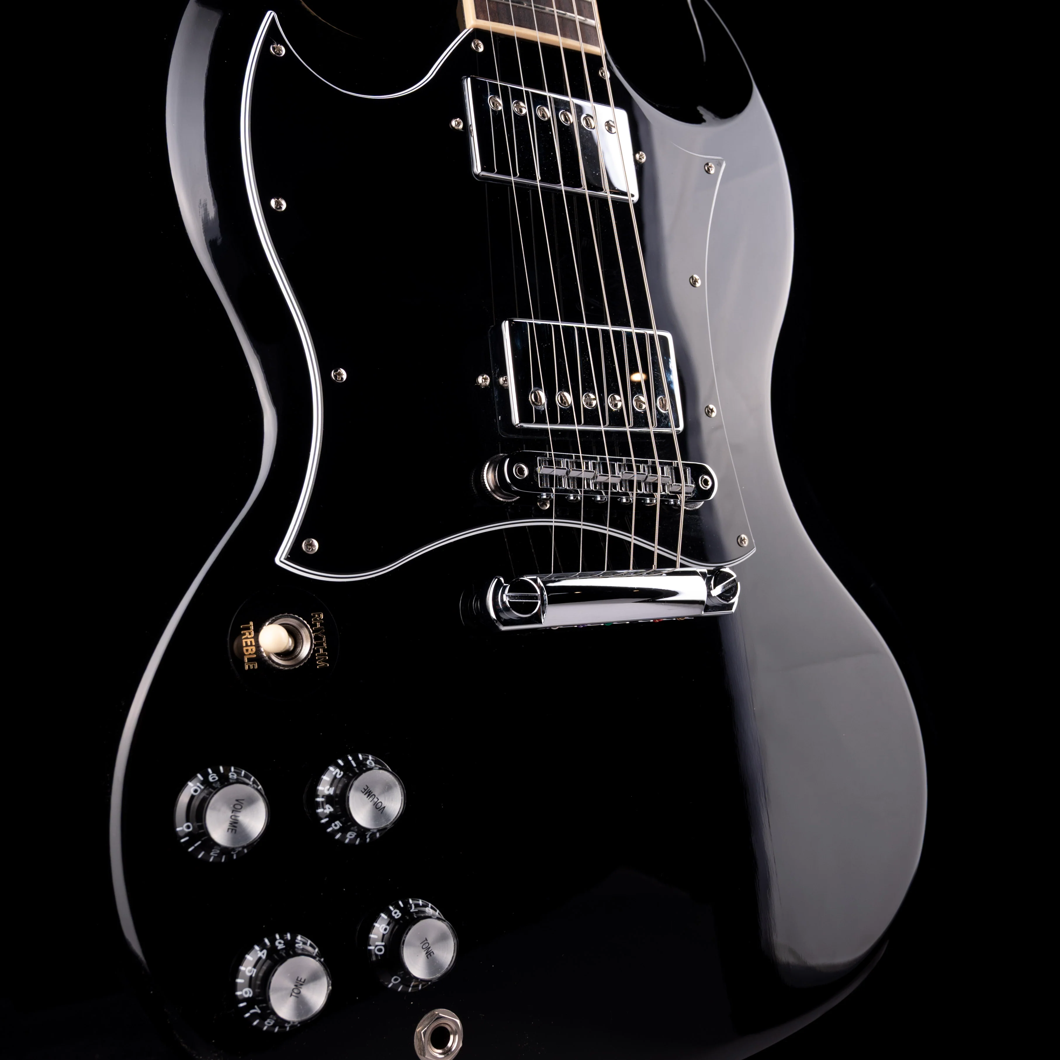 Used 2022 Gibson SG Standard Left-Handed Ebony with HSC - Image 5