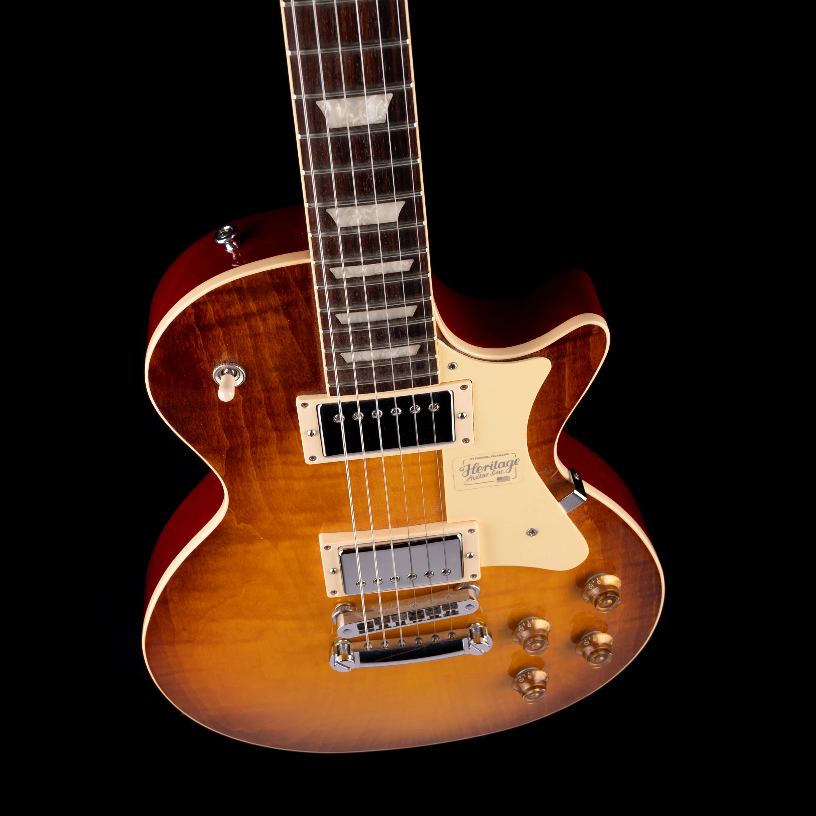 Used 2022 Heritage Standard H-150 Dirty Lemon Burst with OHSC - Image 3