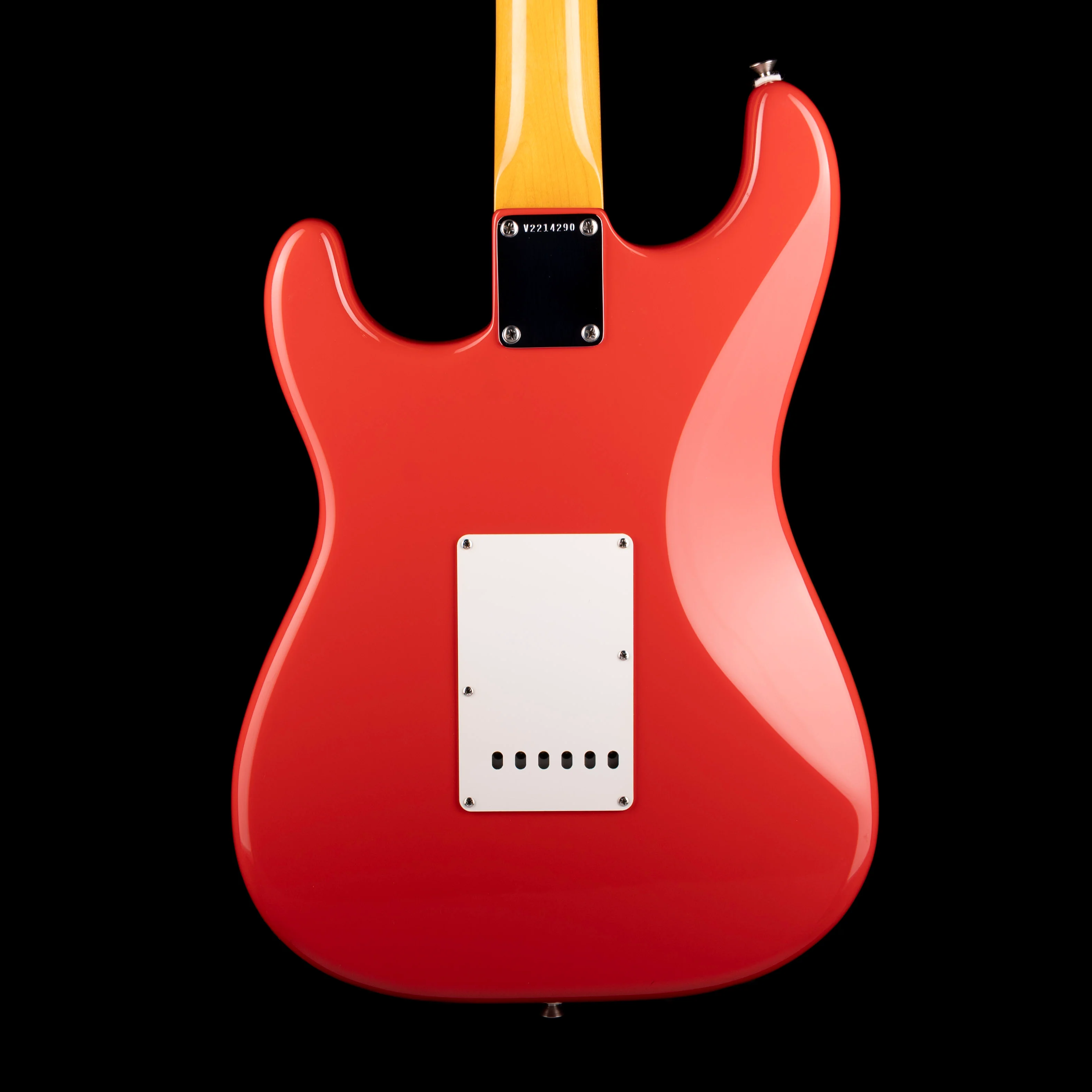 Used 2023 Fender American Vintage II 1961 Stratocaster Fiesta Red with OHSC - Serial # V2214290 - Image 10