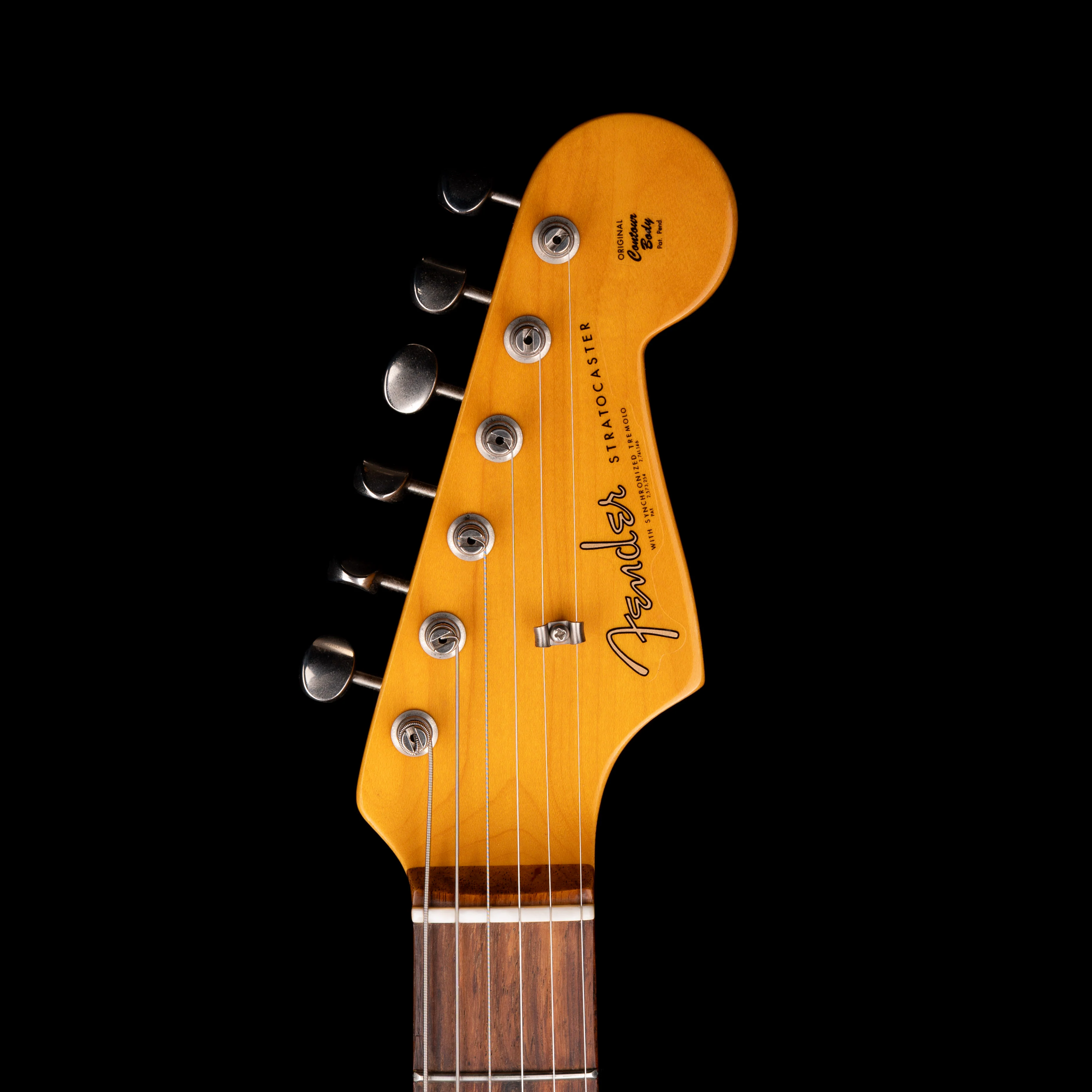Used 2023 Fender American Vintage II 1961 Stratocaster Fiesta Red with OHSC - Serial # V2214290 - Image 12