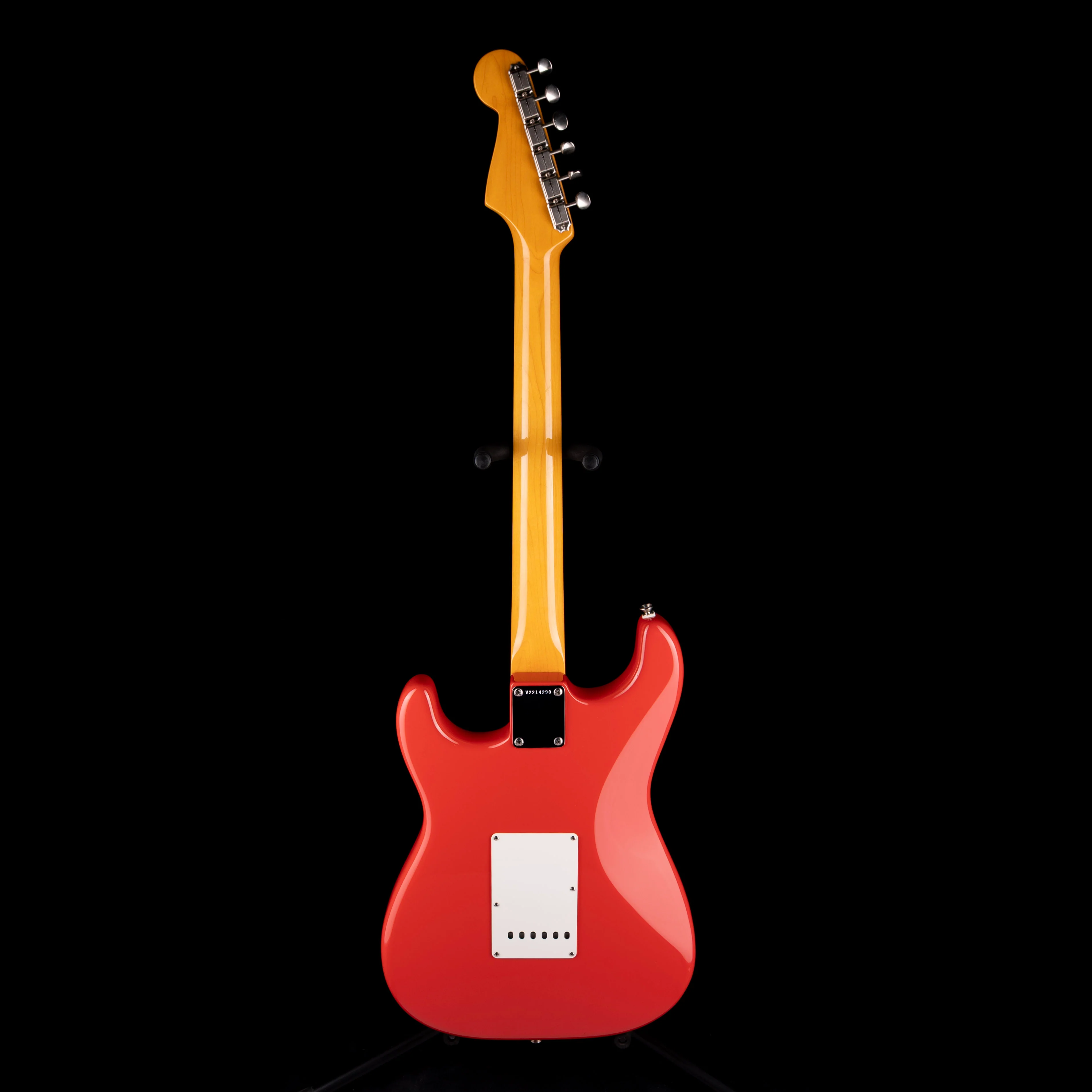 Used 2023 Fender American Vintage II 1961 Stratocaster Fiesta Red with OHSC - Serial # V2214290 - Image 2