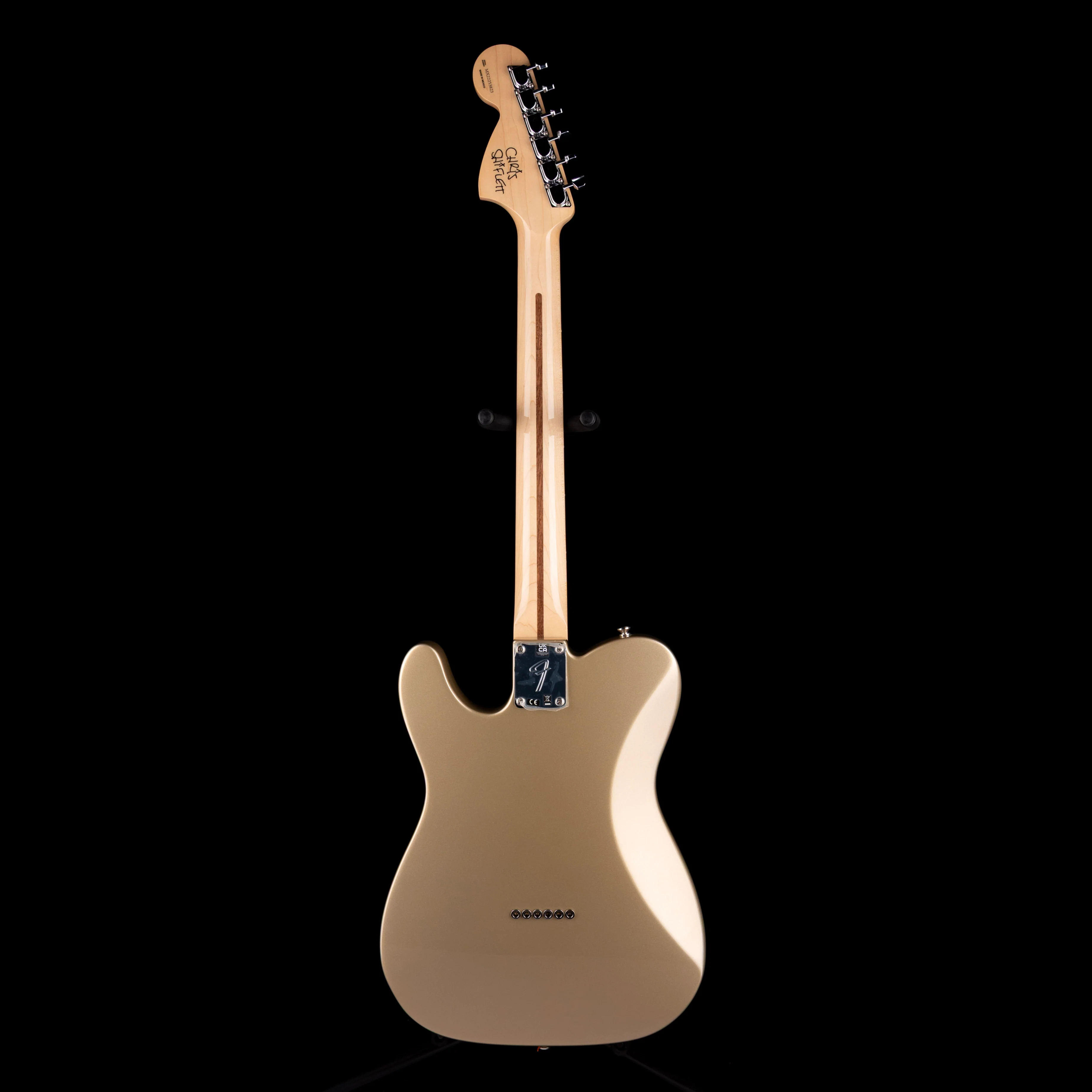 Used 2023 Fender Artist Series Chris Shiflett Telecaster Deluxe Shoreline Gold With OHSC - Image 10