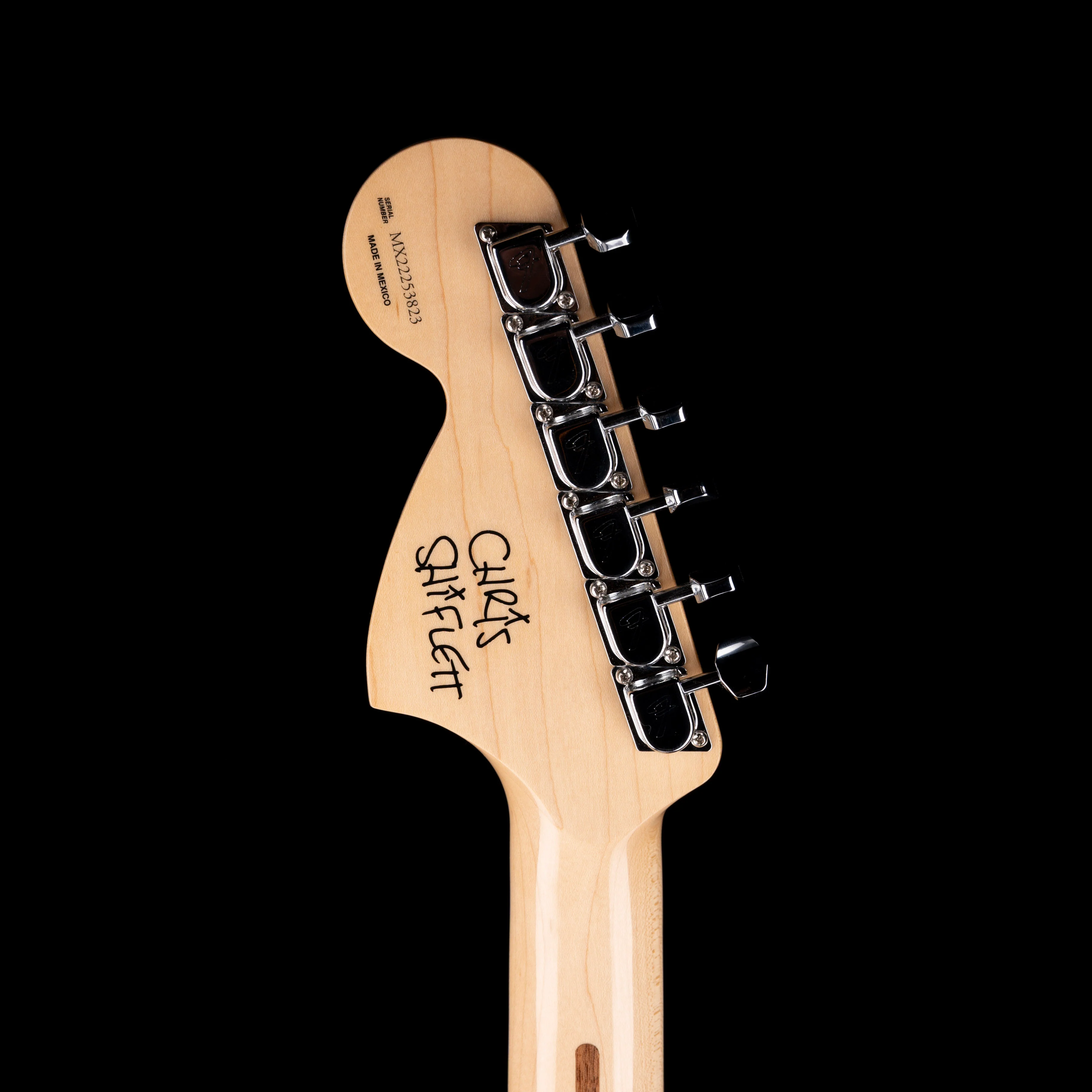 Used 2023 Fender Artist Series Chris Shiflett Telecaster Deluxe Shoreline Gold With OHSC - Image 13