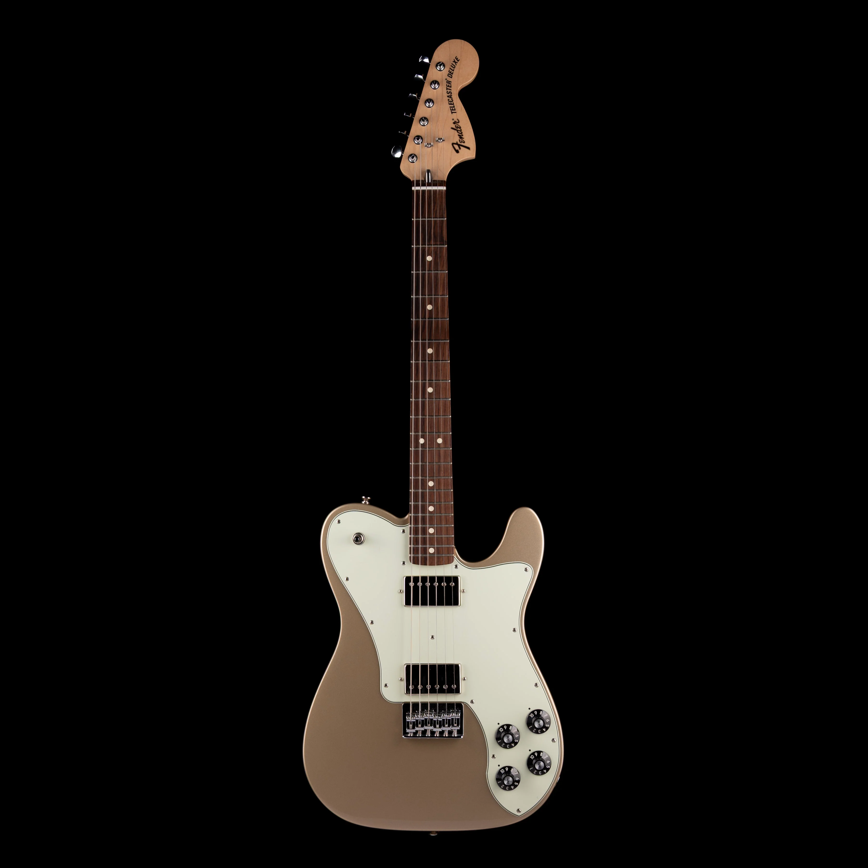 Used 2023 Fender Artist Series Chris Shiflett Telecaster Deluxe Shoreline Gold With OHSC - Image 2