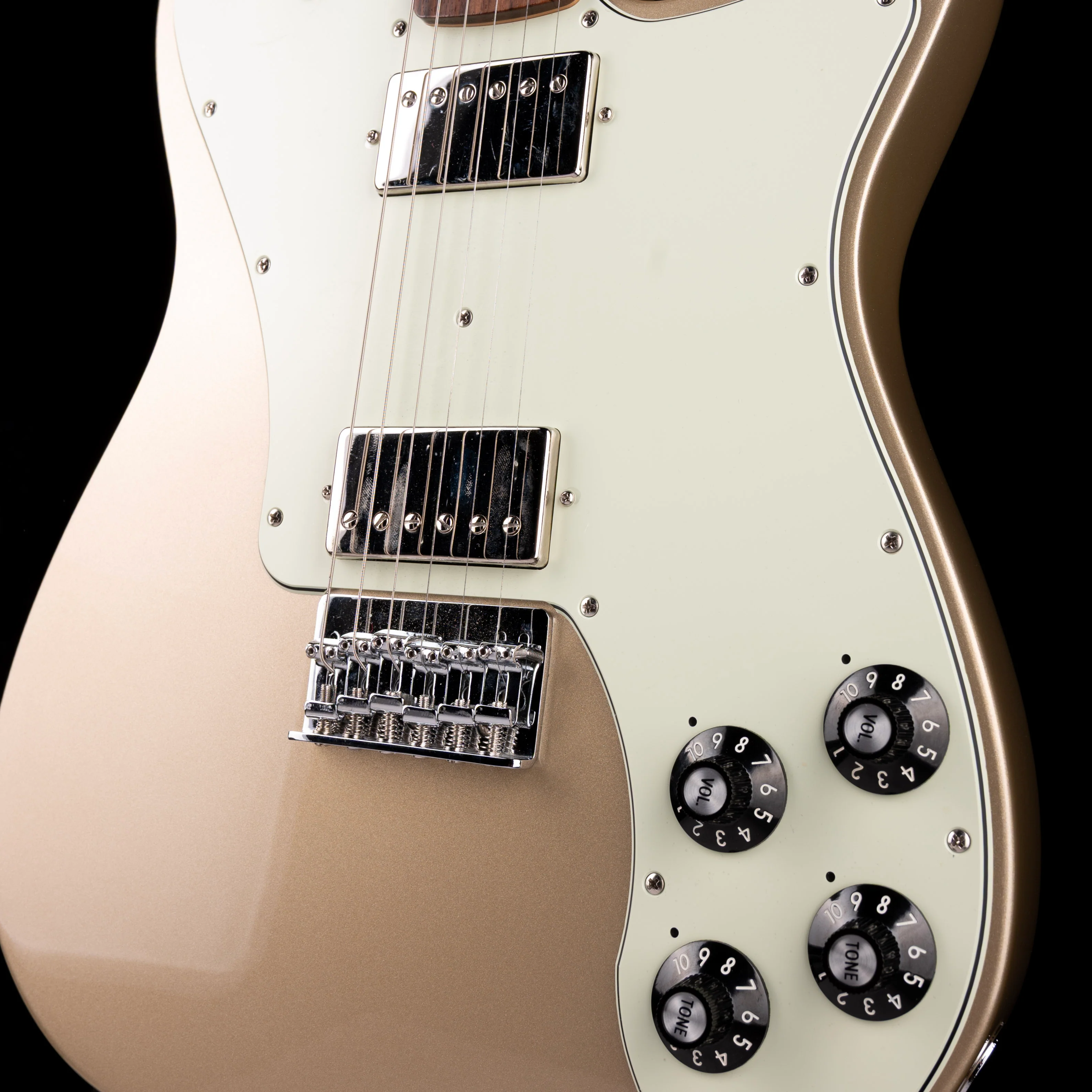 Used 2023 Fender Artist Series Chris Shiflett Telecaster Deluxe Shoreline Gold With OHSC - Image 5