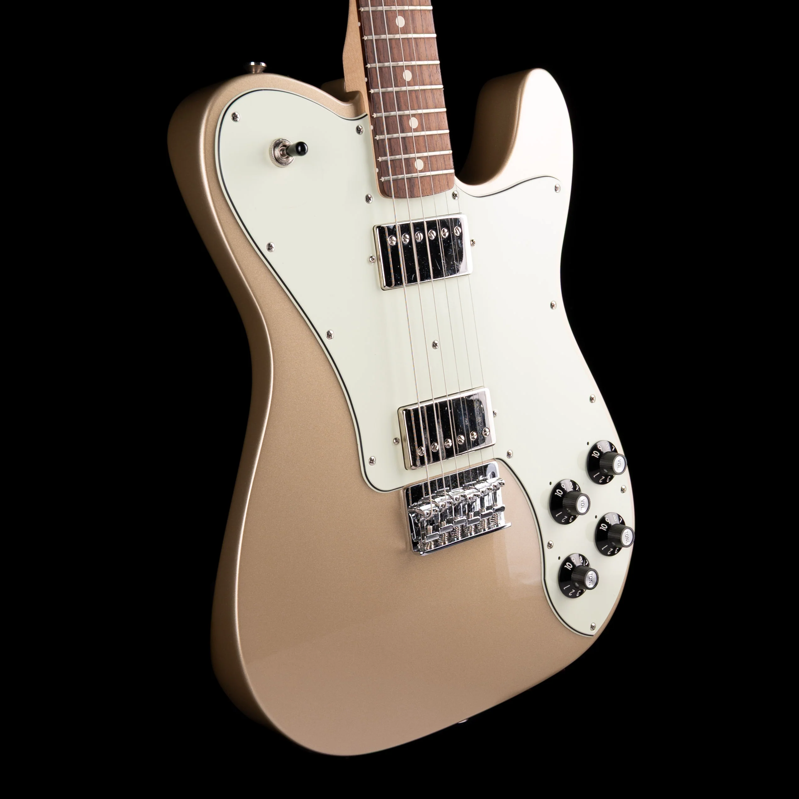 Used 2023 Fender Artist Series Chris Shiflett Telecaster Deluxe Shoreline Gold With OHSC - Image 6