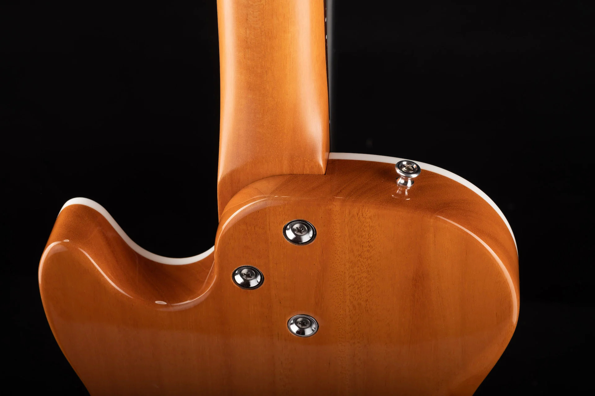 Used 2023 Harmony Jupiter Thinline Cherry With Mono Case - Image 13