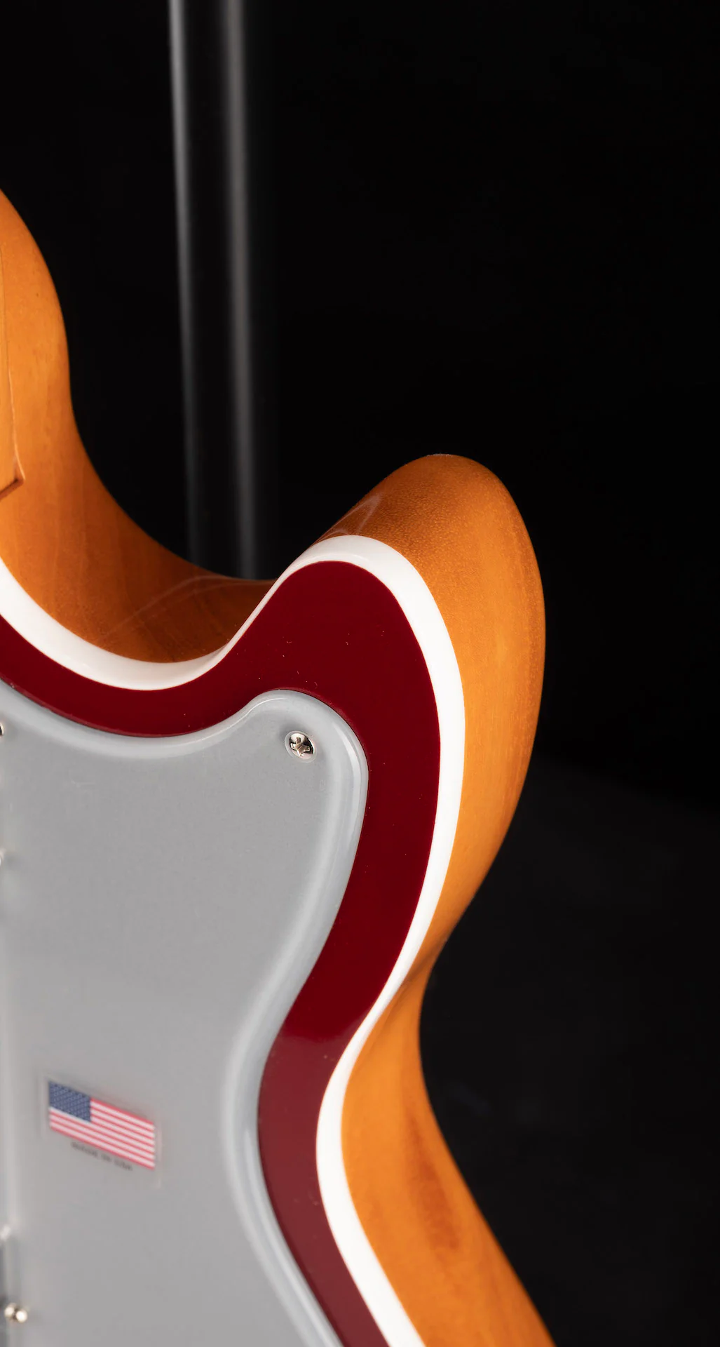 Used 2023 Harmony Jupiter Thinline Cherry With Mono Case - Image 9